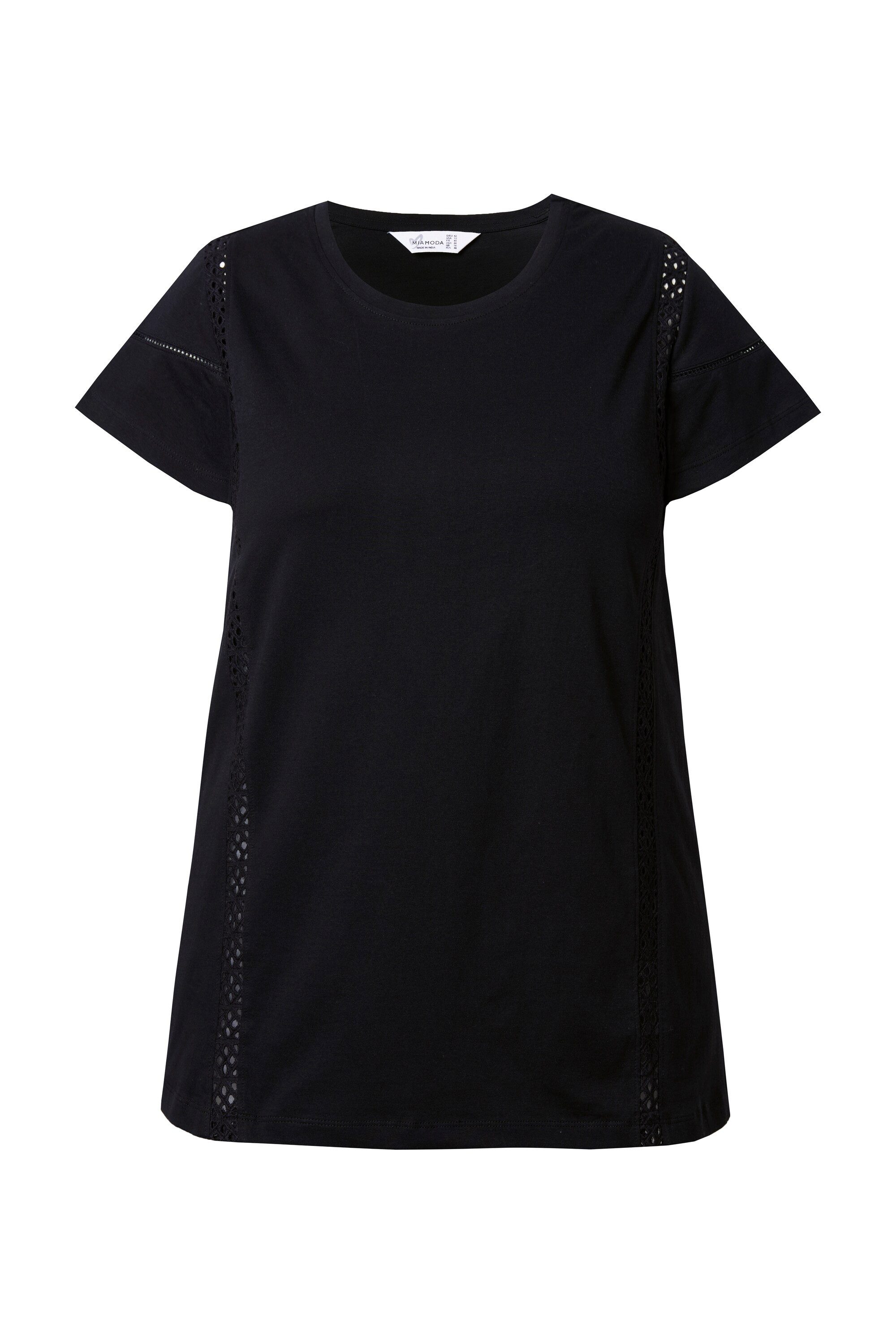 MIAMODA T-Shirt T-Shirt A-Linie Volant-Halbarm günstig online kaufen