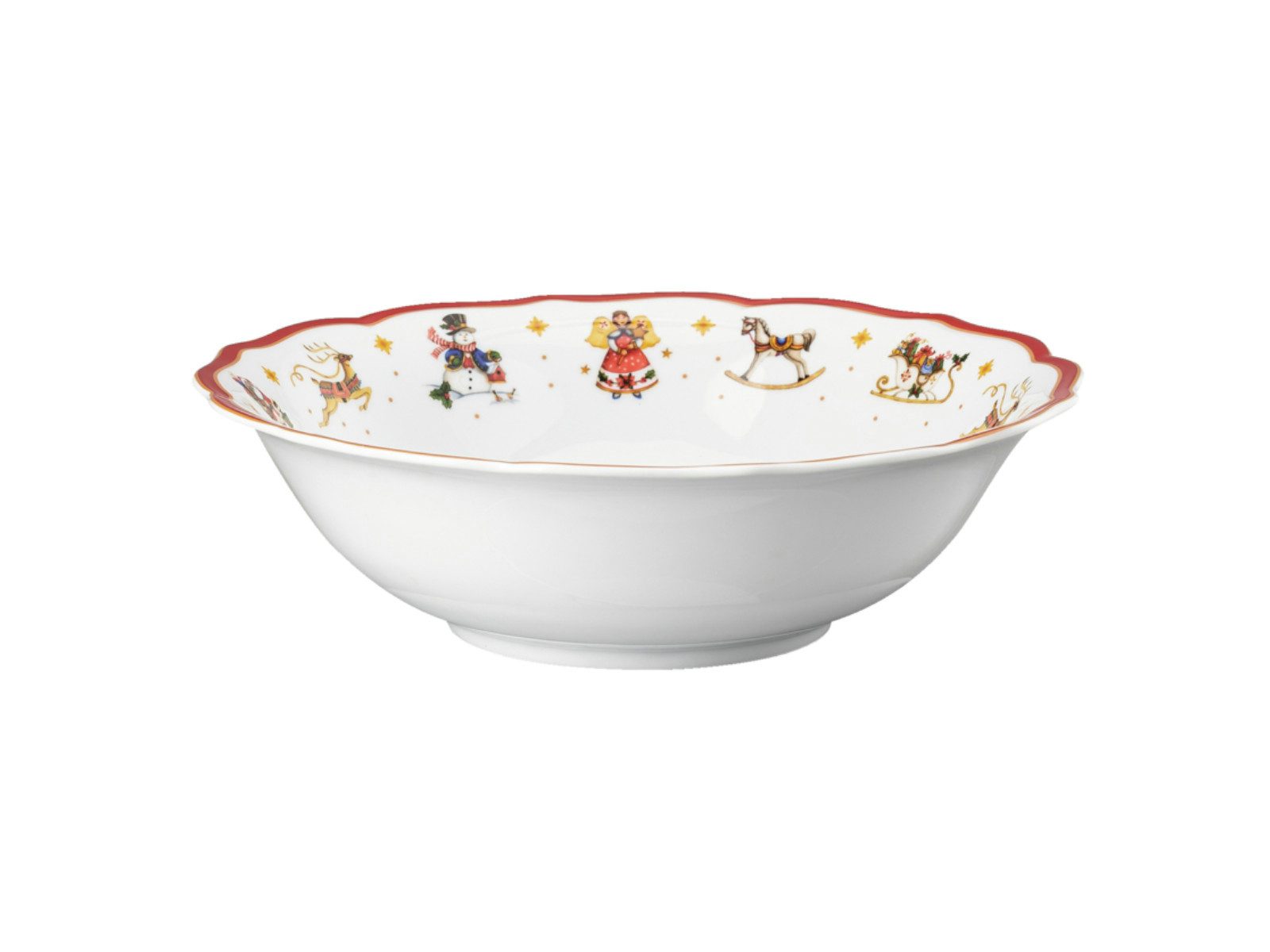 Hutschenreuther Schale Happy Wintertime Bowl 23cm, Porzellan, (Schüsseln & Schalen), Schalen / Schälchen / Миски