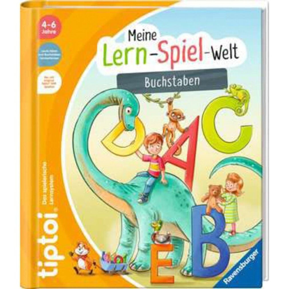Ravensburger Lernspielzeug Ravensburger tiptoi Meine Lern-Spiel-Welt: Buchstaben, Lernbuch