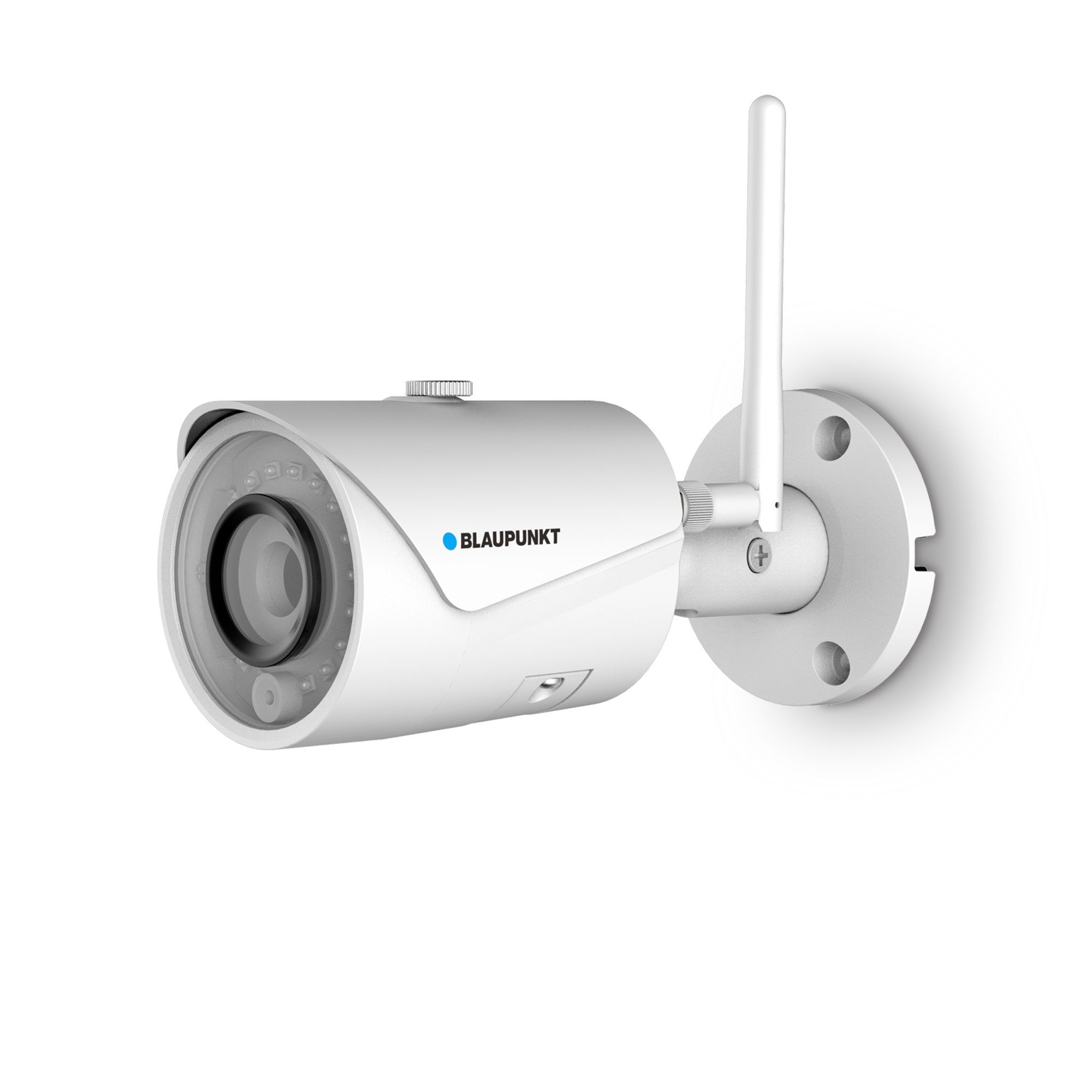 Blaupunkt BLAUPUNKT VIO-B40 2K Full-HD IP I Bullet Überwachungskamera /  2688 x 1520 2K Auflösung I Outdoor Netzwerk Überwachungskamera mit WiFi /  WLAN & Ethernet Alarmanlage