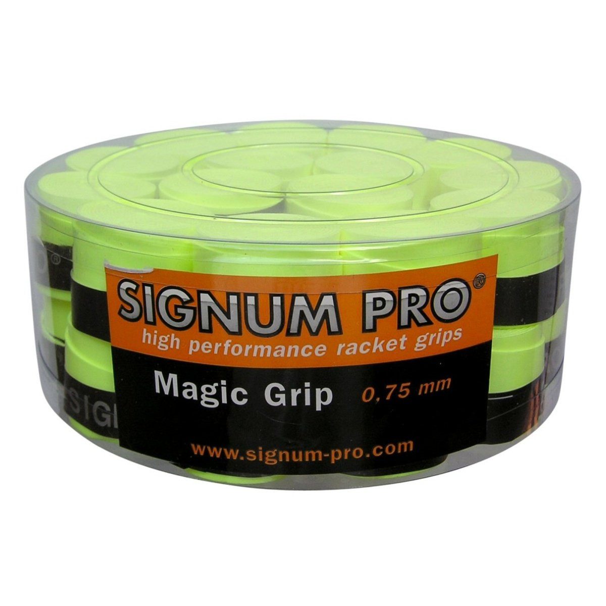Griffband Overgrip Magic 0.75mm gelb 30er Box