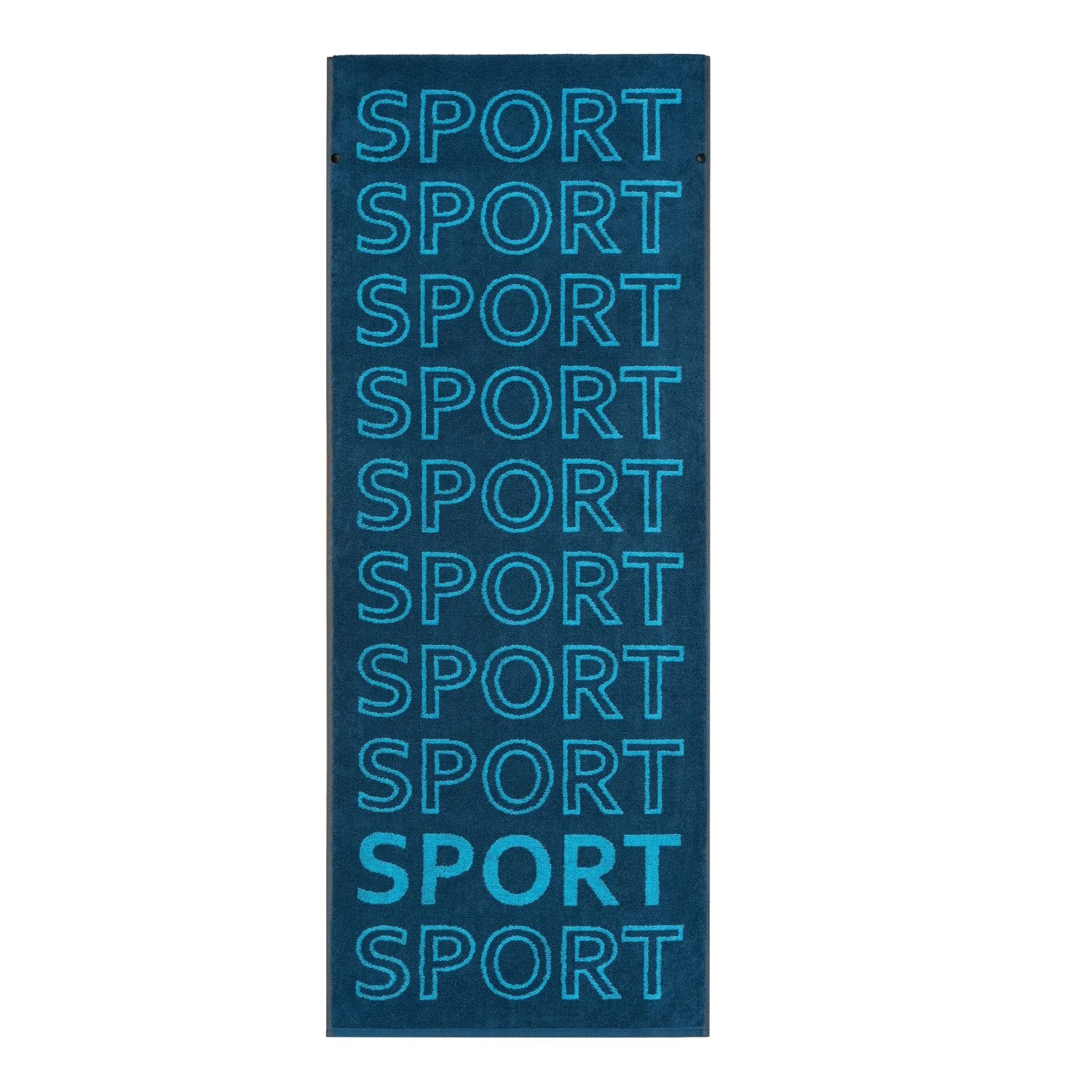 Cawö Handtuch Cawö Fitness & Gym Handtuch 6292 Farbe 11 arctic Sport 50x130, Walkfrottier, 100% Baumwolle