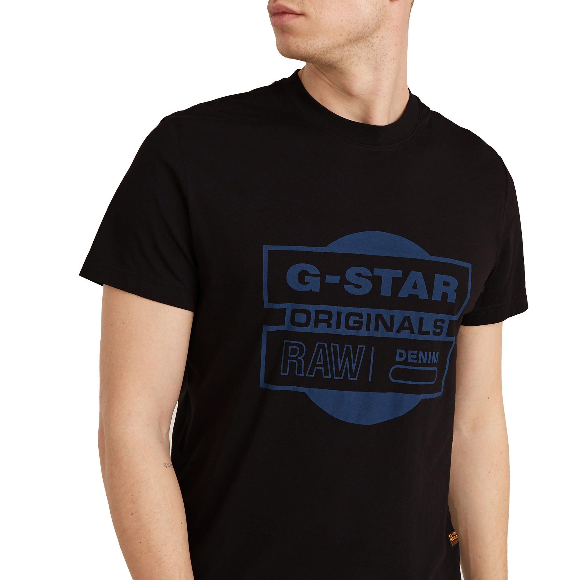 G-STAR T-Shirt Herren T-Shirt 1er Pack Baumwolle (Packung, 1er Pack)