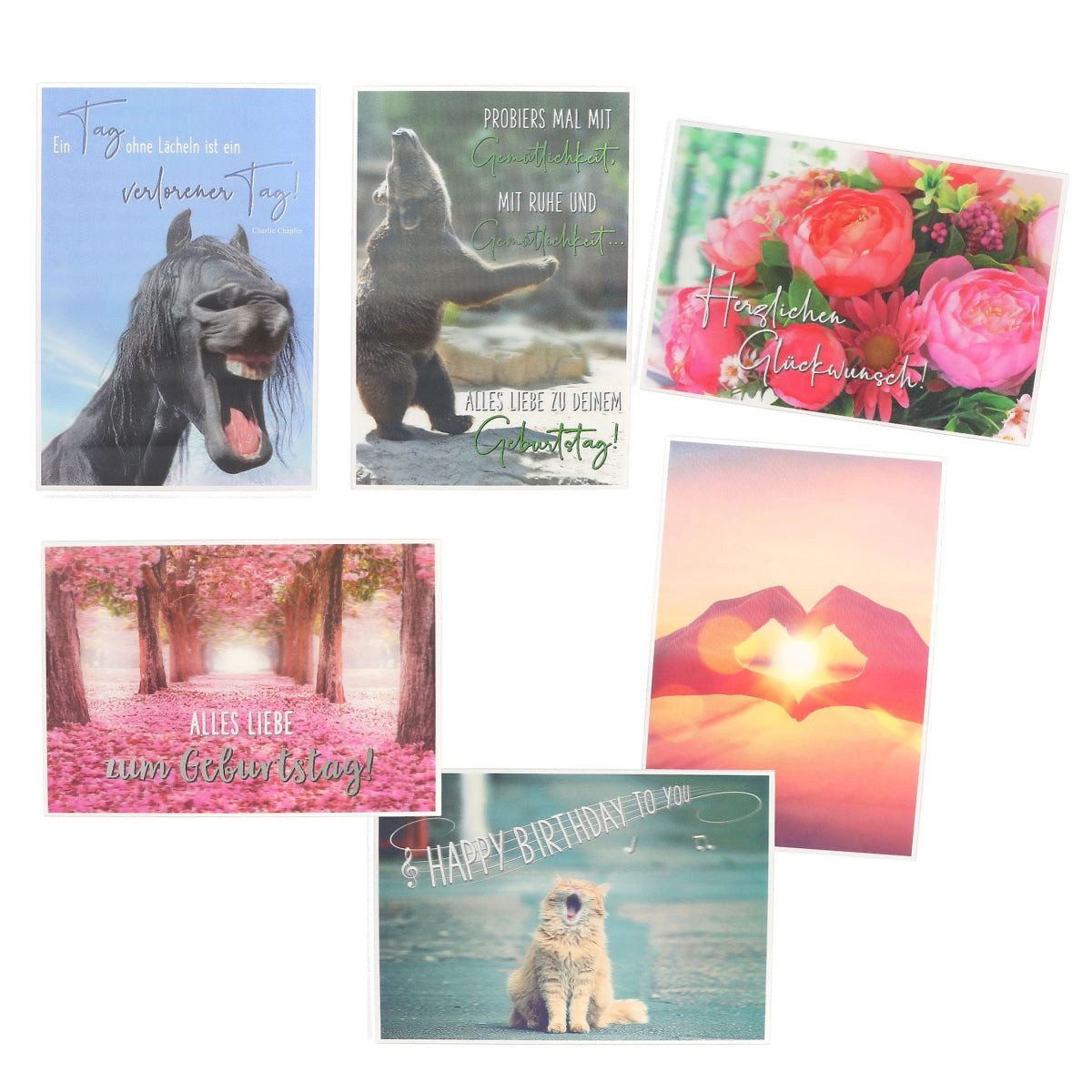 Depesche Spiel DEPESCHE 3D ART Klappkarten - 1 Hochwertige Grußkarte mit 3D-Effekt