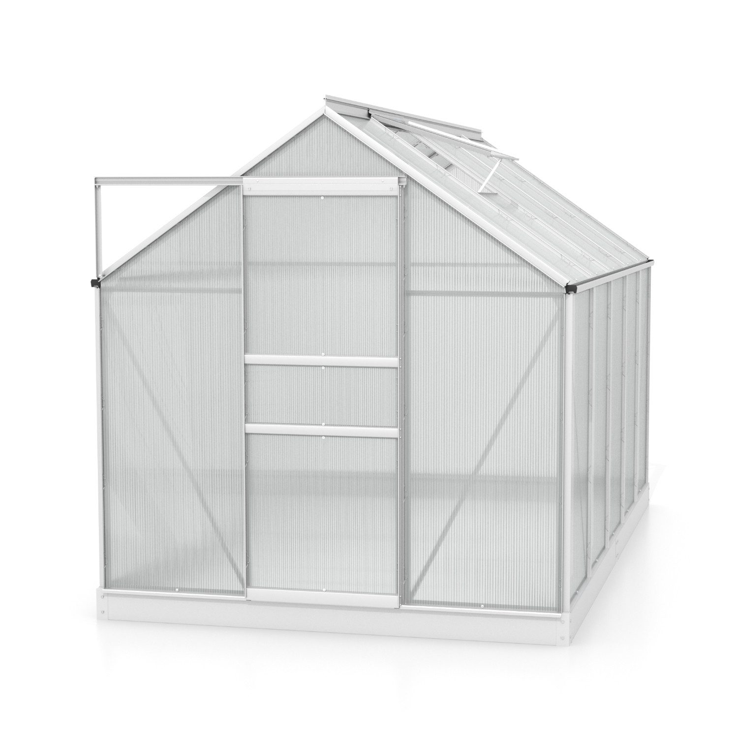 Vitavia Gewächshaus Planet 6200, 6,00 mm Wandstärke silberfarben | Rabatt: 28%
