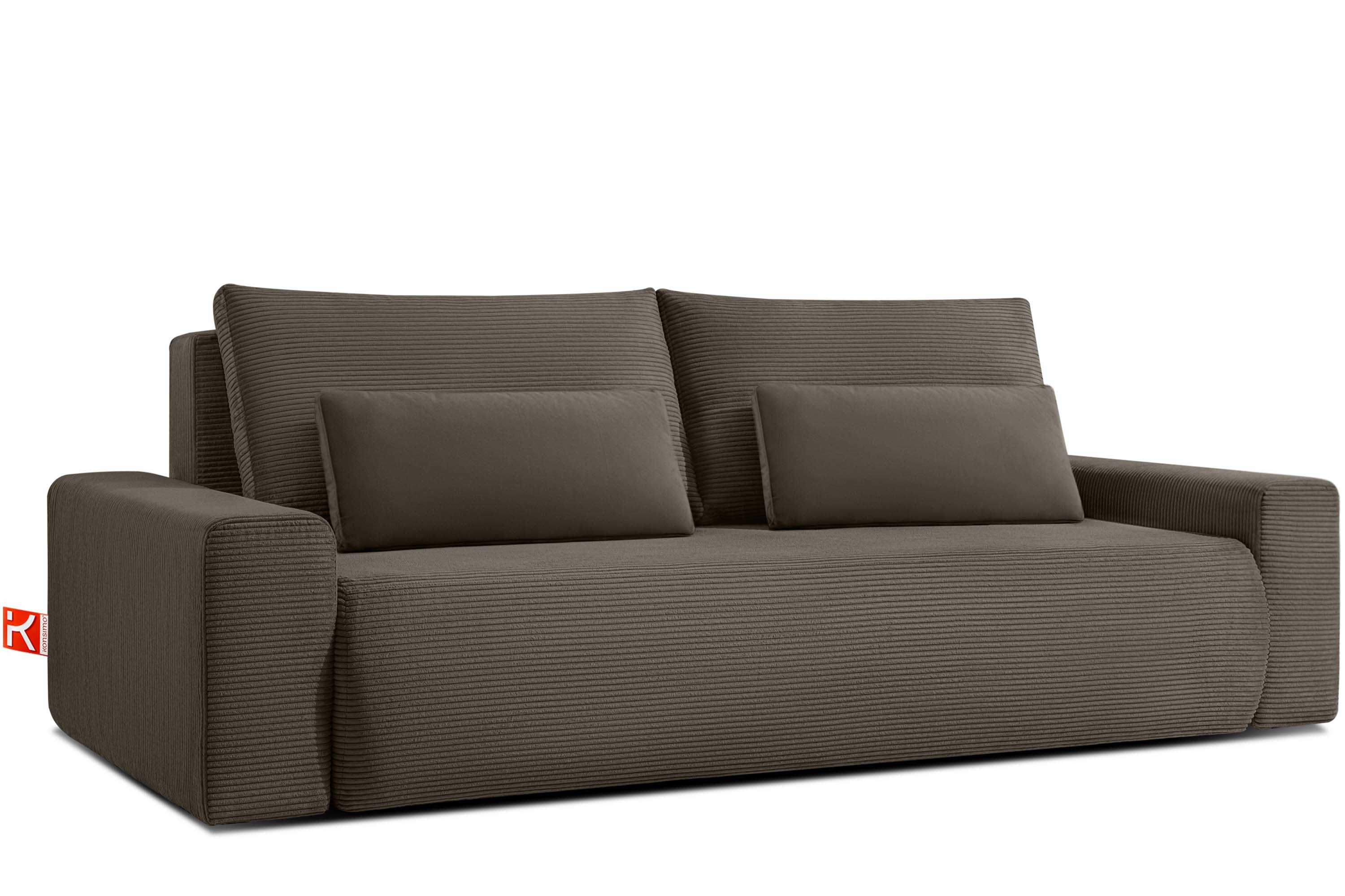 KONSIMO® 3-Sitzer MOLLIS Schlafsofa, Einzelsofa, mit günstig online kaufen