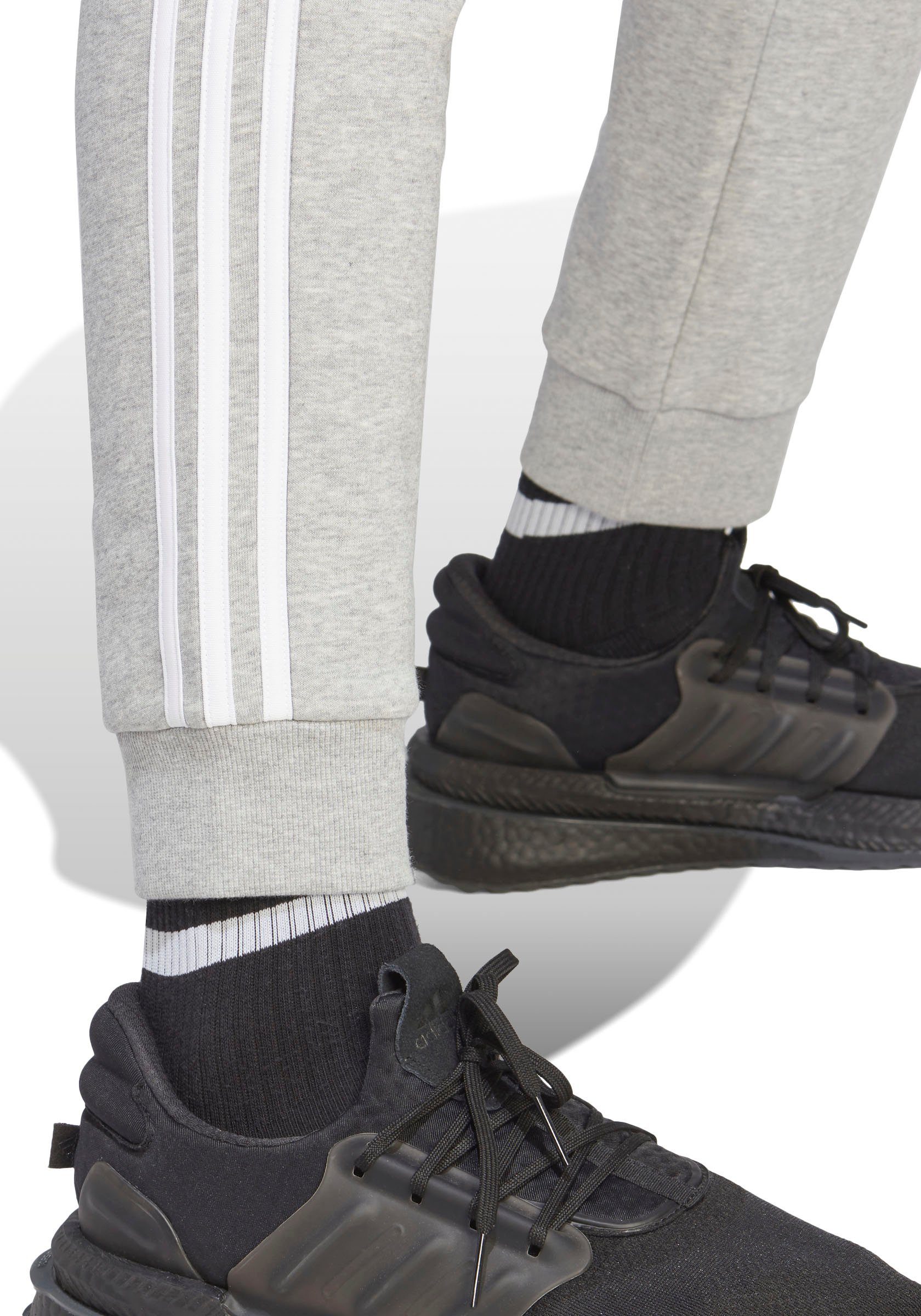 adidas Sportswear Medium Sporthose Grey COLOURBLOCK (1-tlg) HOSE Heather