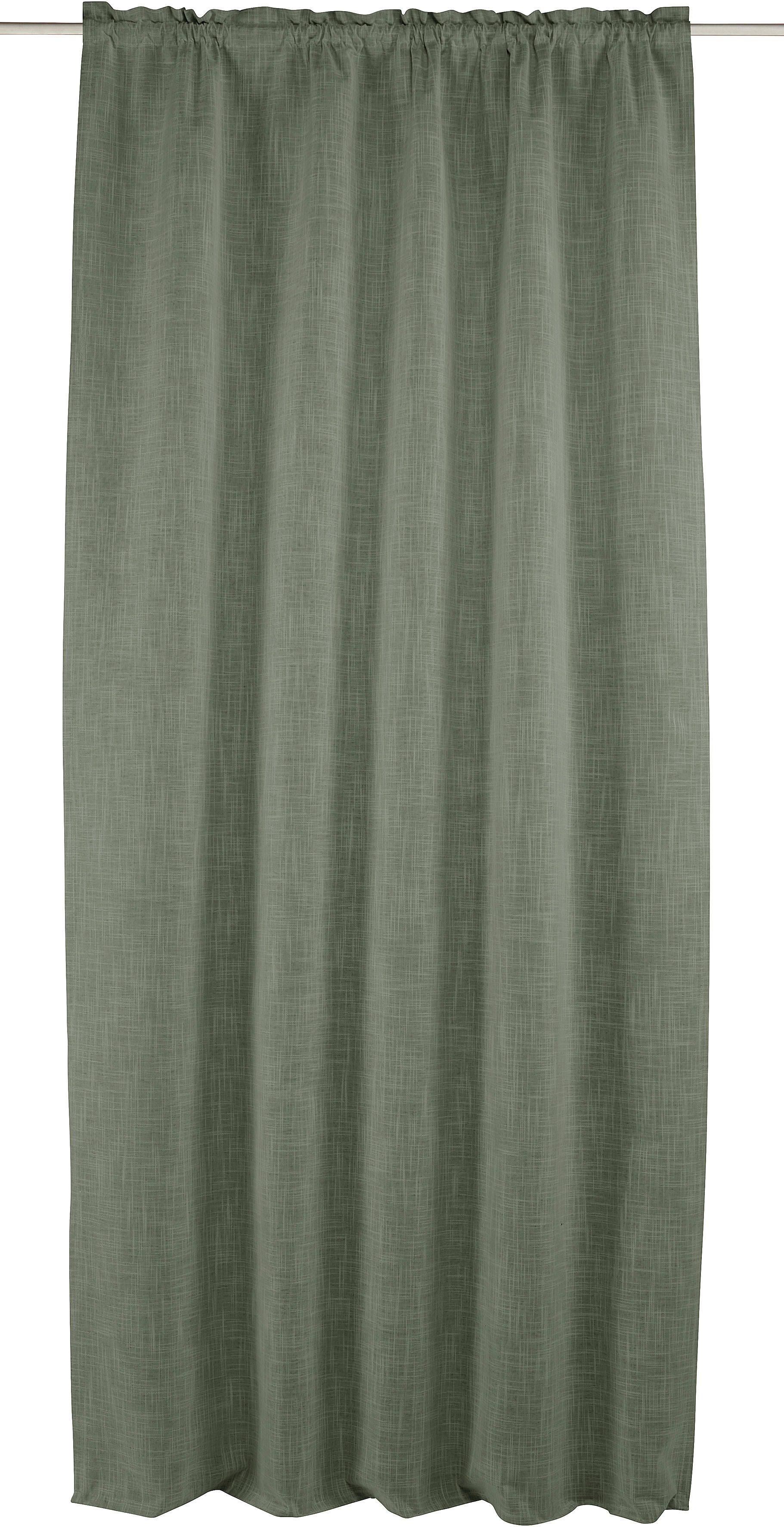 LeGer Home by Lena Gercke Verdunkelungsvorhang Marusha, 100% verdunkelnd, robuste Haptik, Thermo (1 St), Stangendurchzug, verdunkelnd, Polyester, Verdunkelnder  – Bild 2 von 5