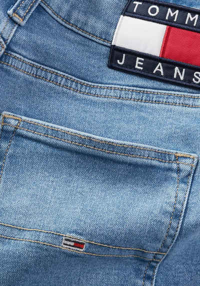 Tommy Jeans Skinny-fit-Jeans Jeans SYLVIA HR SSKN CG4 mit Logobadge und Labelflags