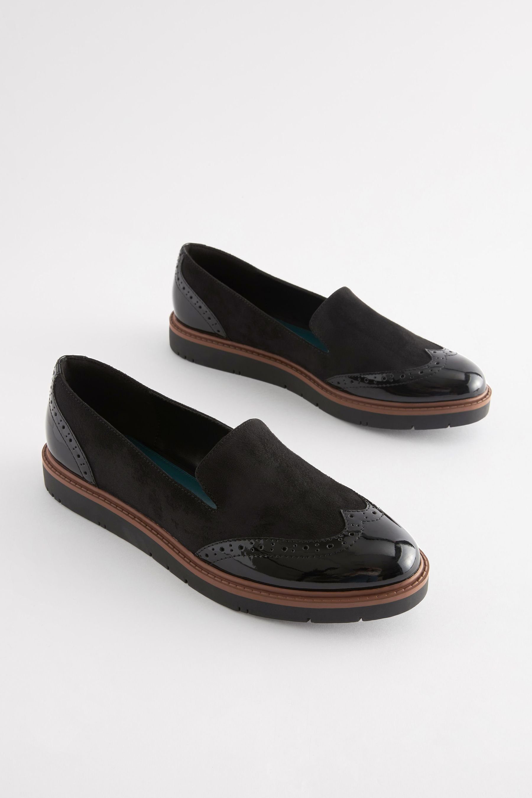 Next Forever Comfort® Brogues-Loafer mit dicker günstig online kaufen