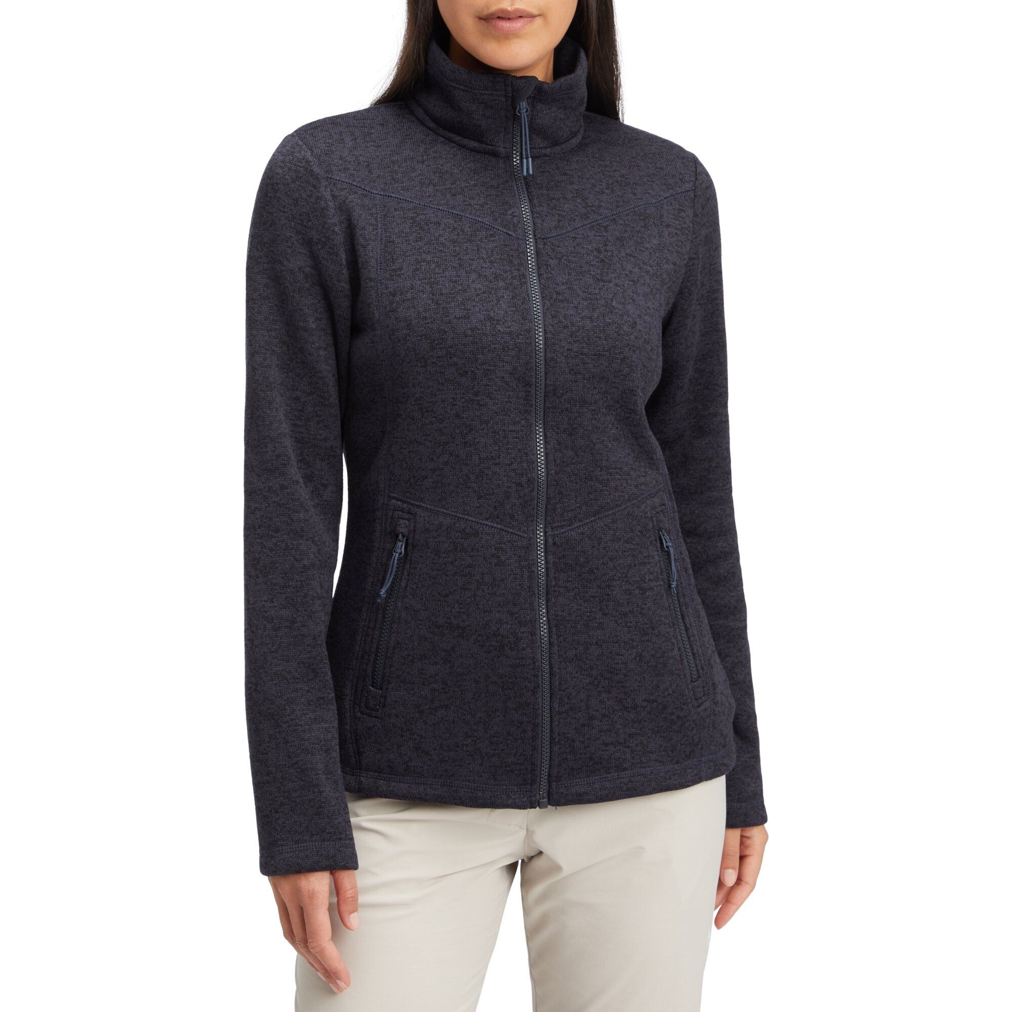 McKINLEY Strickjacke Da.-Unterjacke Rubin III wms mit Reißverschluss, wärmeisolierend, windabweisend, wasserabweisend