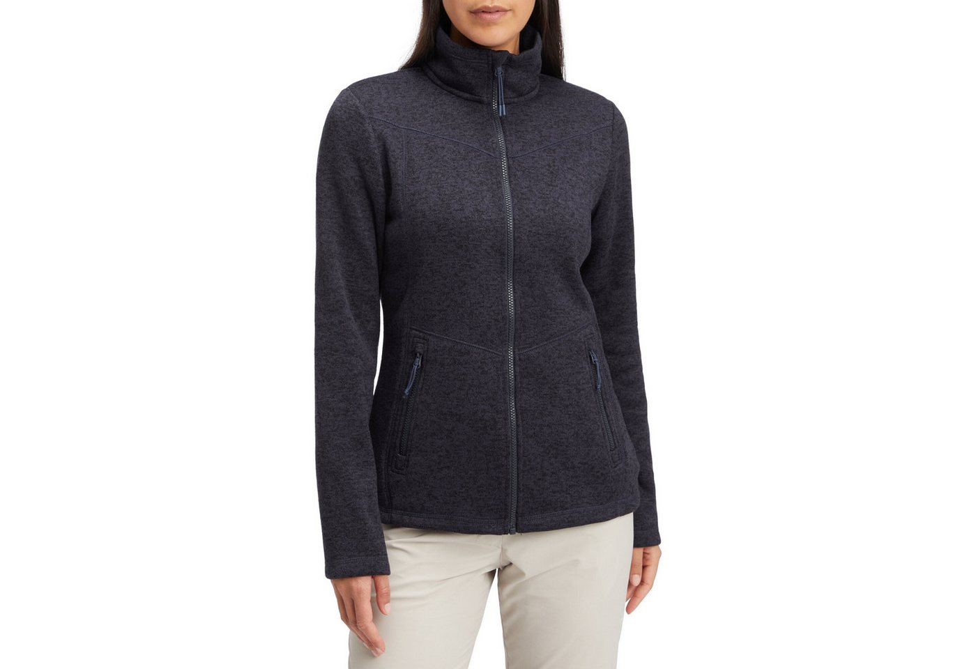 McKINLEY Strickjacke Da.-Unterjacke Rubin III wms normale Passform, wärmeisolierend, mit Reißverschluss, Langarm
