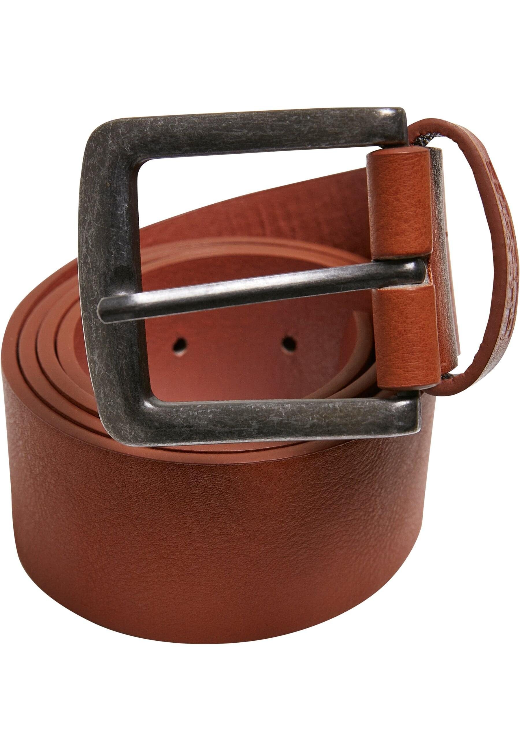 cognac URBAN Leather Unisex Hüftgürtel CLASSICS Belt Imitation