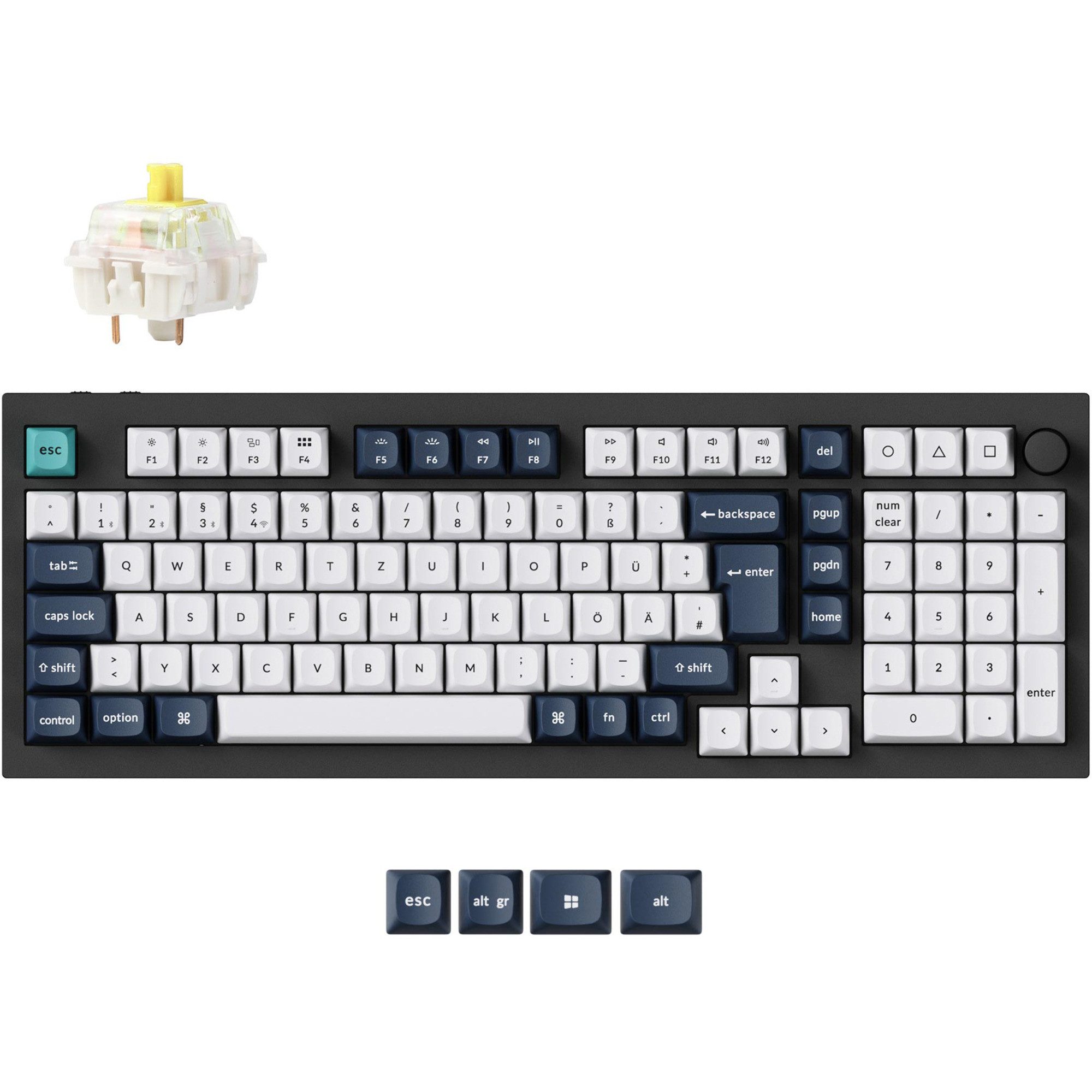 Keychron Keychron Q5 Max, Gaming-Tastatur, (Hot-Swap, Tastatur