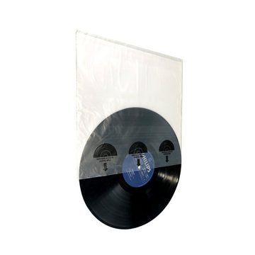 7even 12" Schallplatten LP-Innenhülle HDPE & Reispapier (50 Stück Pack) Plattenspieler