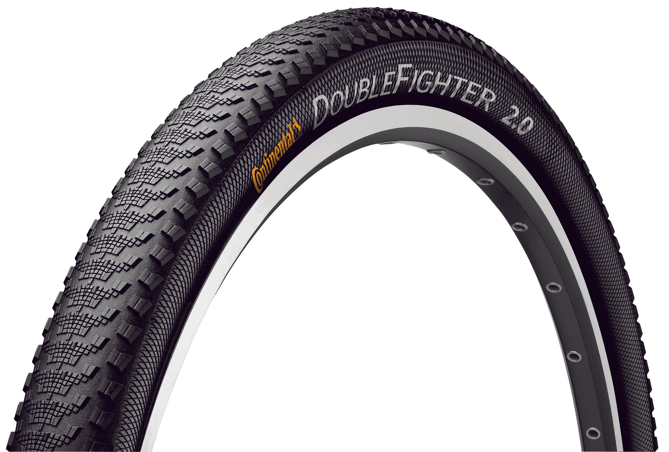 CONTINENTAL Fahrradreifen Continental Double Fighter III 50-622, 29x2.00