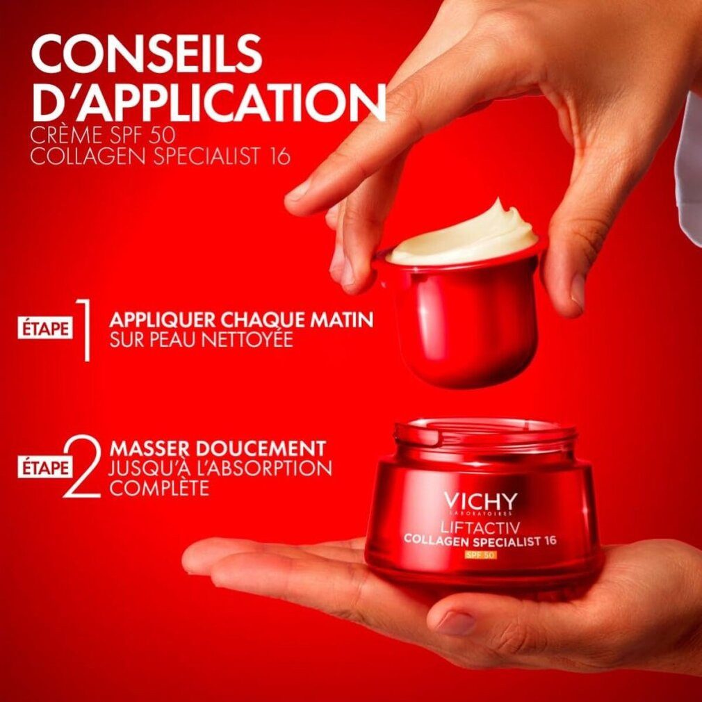 Vichy Körperpflegemittel Liftactiv Collagen Specialist 16 Tagescreme SPF 50 (Creme) Inhalt: