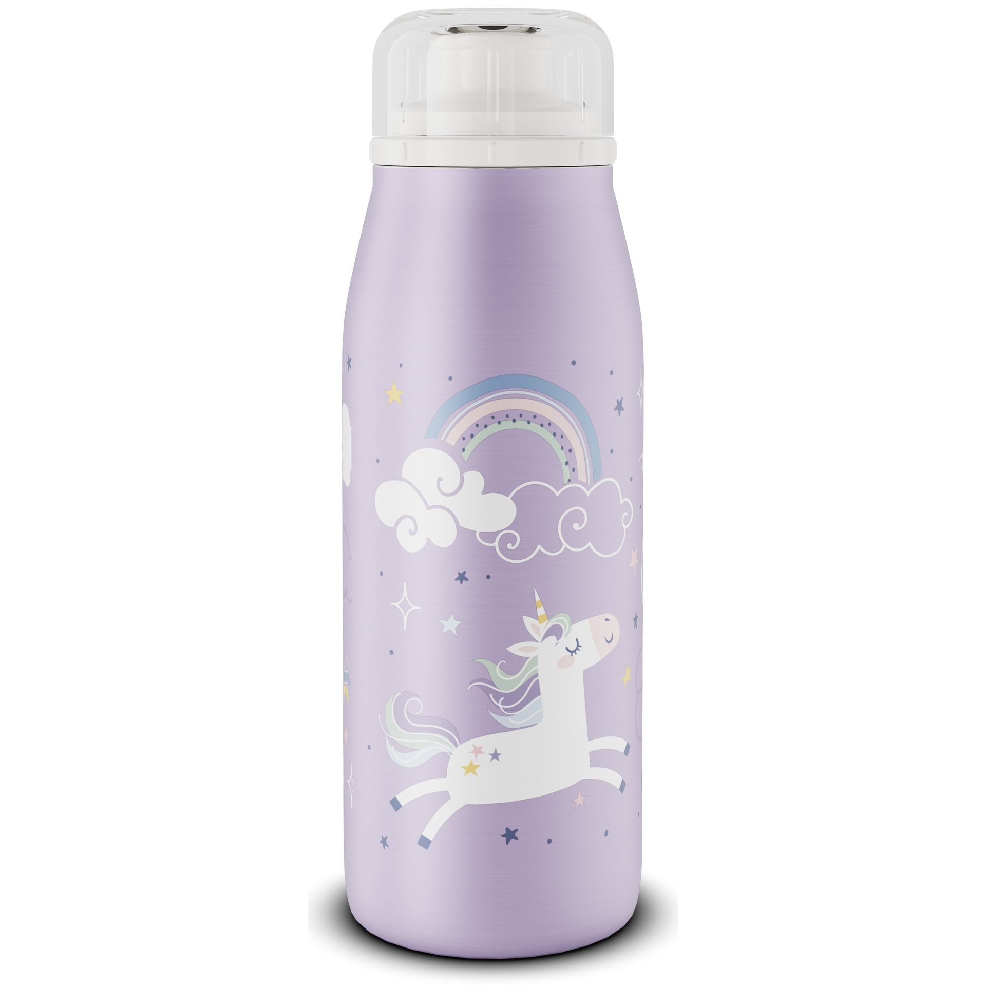 Alfi Thermoflasche, alfi Isolier-Trinkflasche 'isoBottle Kids' 0,35 Liter, Einhorn-Motiv
