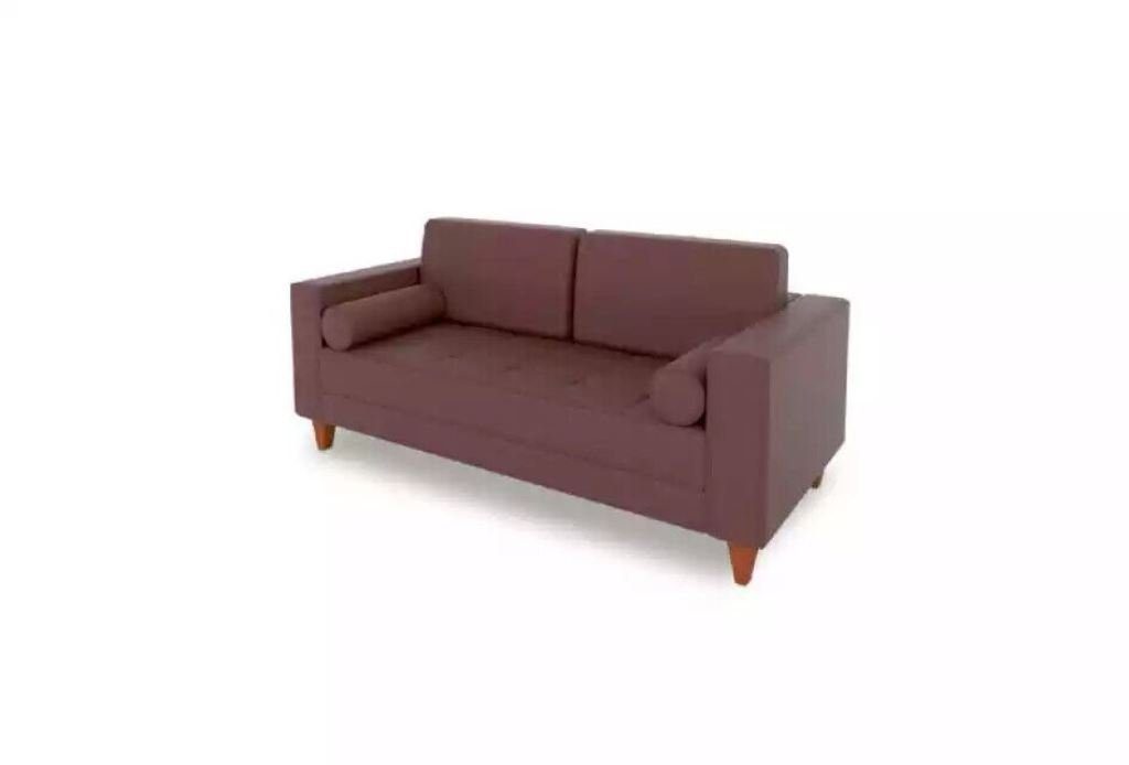 JVmoebel Sofa Moderner Zweisitzer Polstermöbel Sitzcouch Textilsofas Büroeinrichtung, 1 Teile, Made in Europa