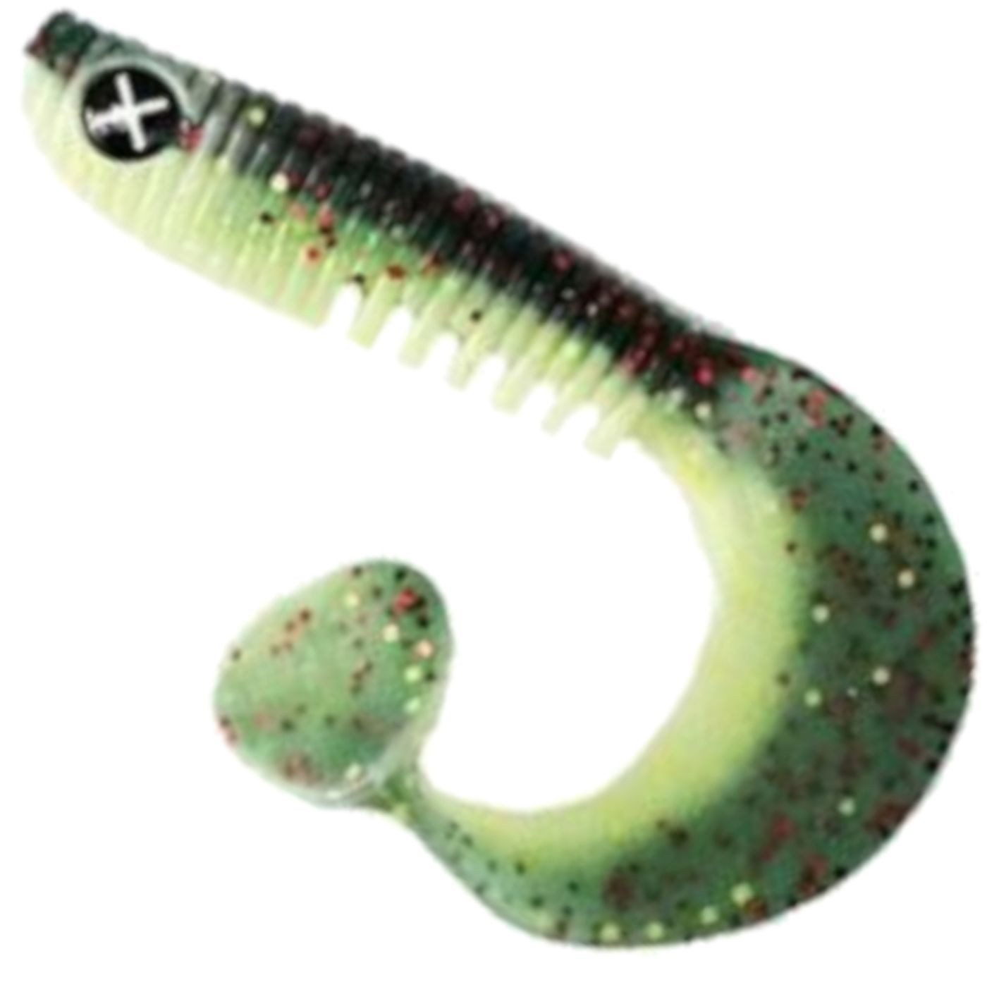 Kunstköder Monkey Lures Curly Lui Jig 7,5cm - 6 Gummifische