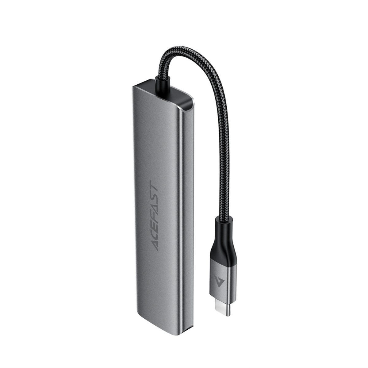 Acefast J18 USB-Adapter USB-C zu HDMI, SD Kartenleser, USB-A, microSD Kartenleser, USB-C, 6in1 USB-C Hub mit HDMI 4K und PD 90W