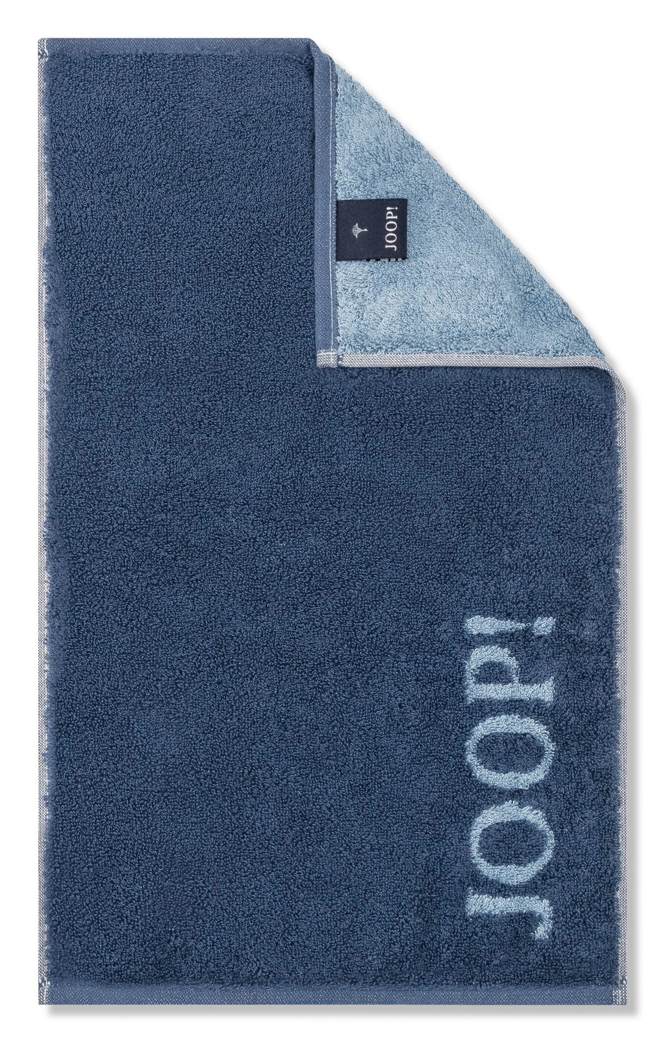 JOOP! Gästehandtücher JOOP! LIVING - DIVIDED DOUBLEFACE Gästetuch-Set, Textil (3-St)