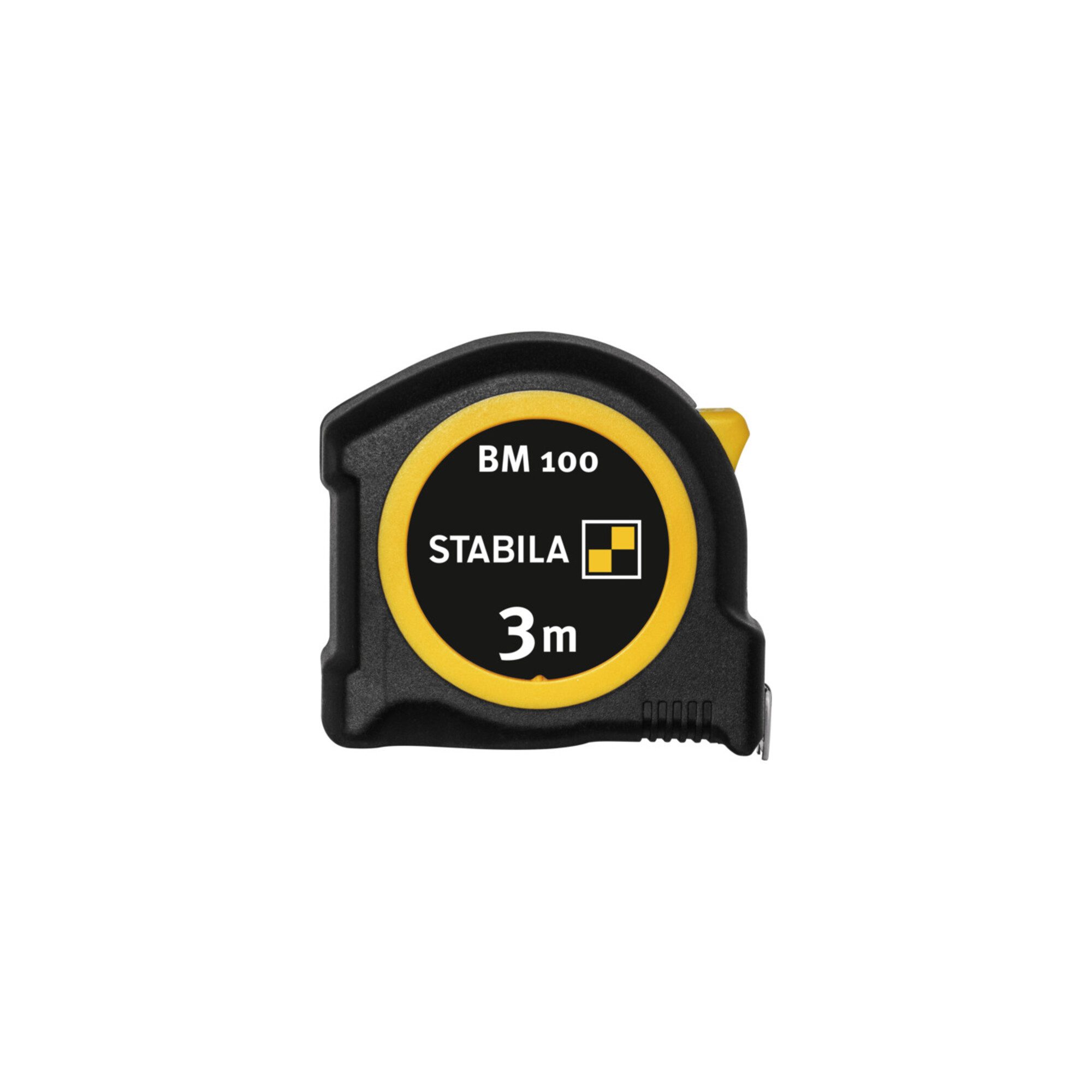 Stabila Maßband STABILA Taschenbandmaß BM 100, 3 m, metrische Skala