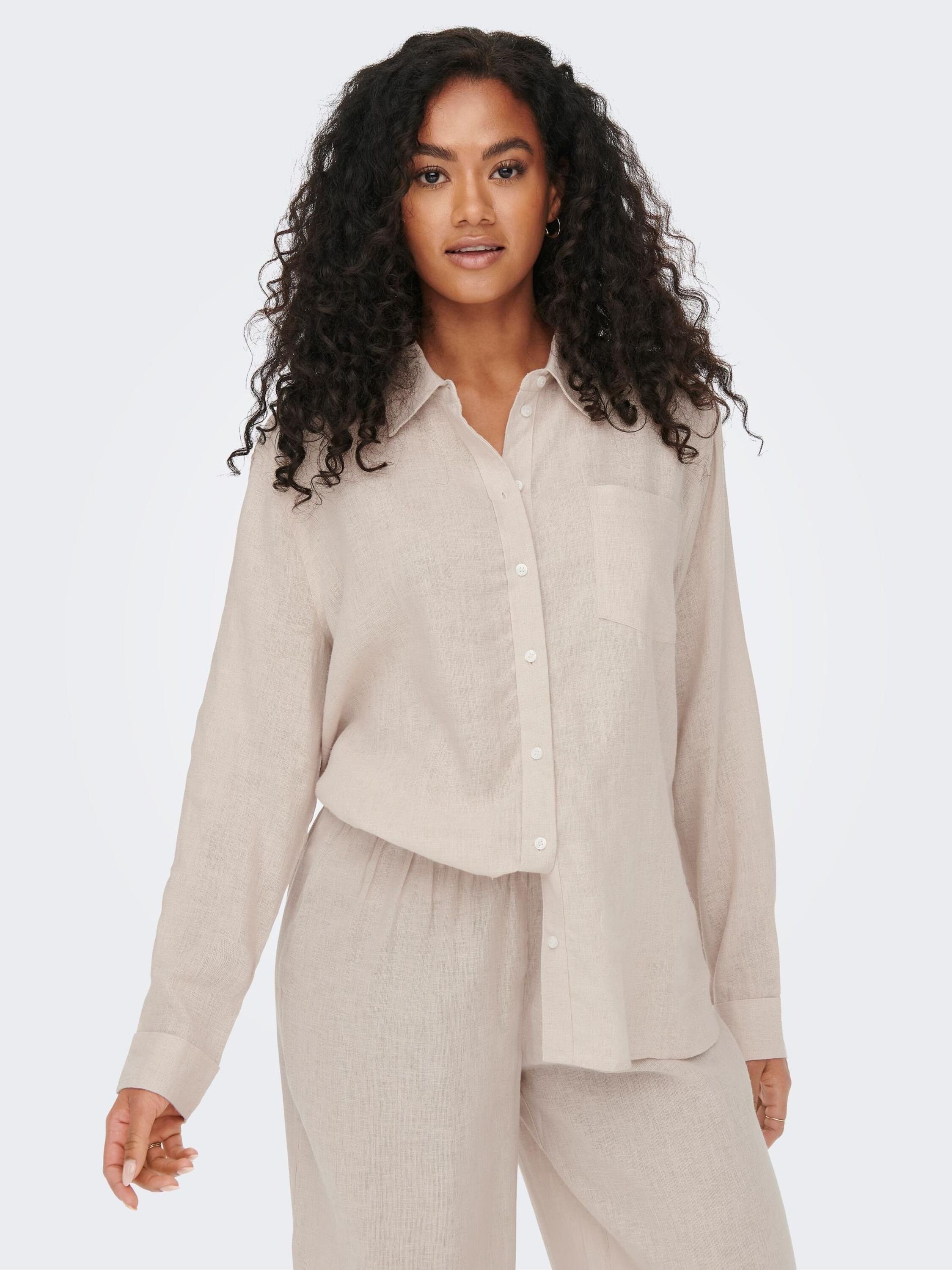 ONLY Langarmbluse Tokyo (1-tlg) Falten günstig online kaufen