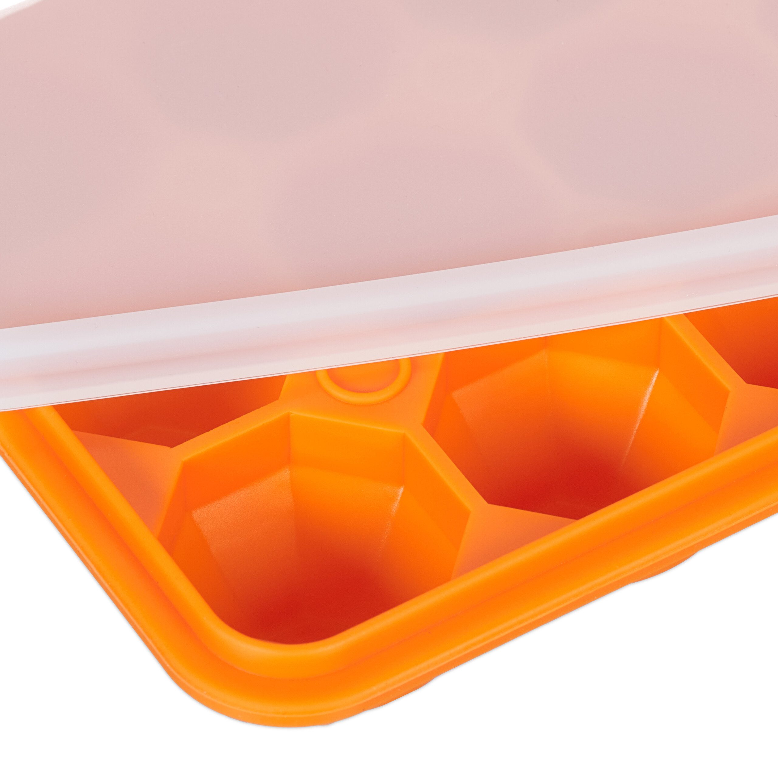 relaxdays Eiswürfelform 2er Set Diamant, (2-tlg)