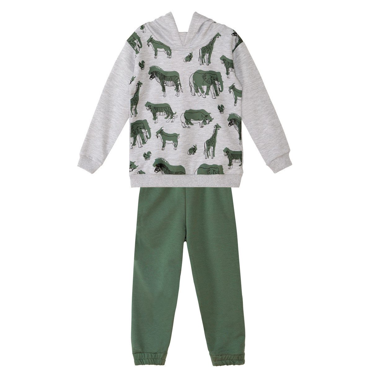Denokids T-Shirt Animals Jungen (1-tlg) Outfit-Set, Bekleidungsset, Kombi-Set, 2er-Set, Mini Set