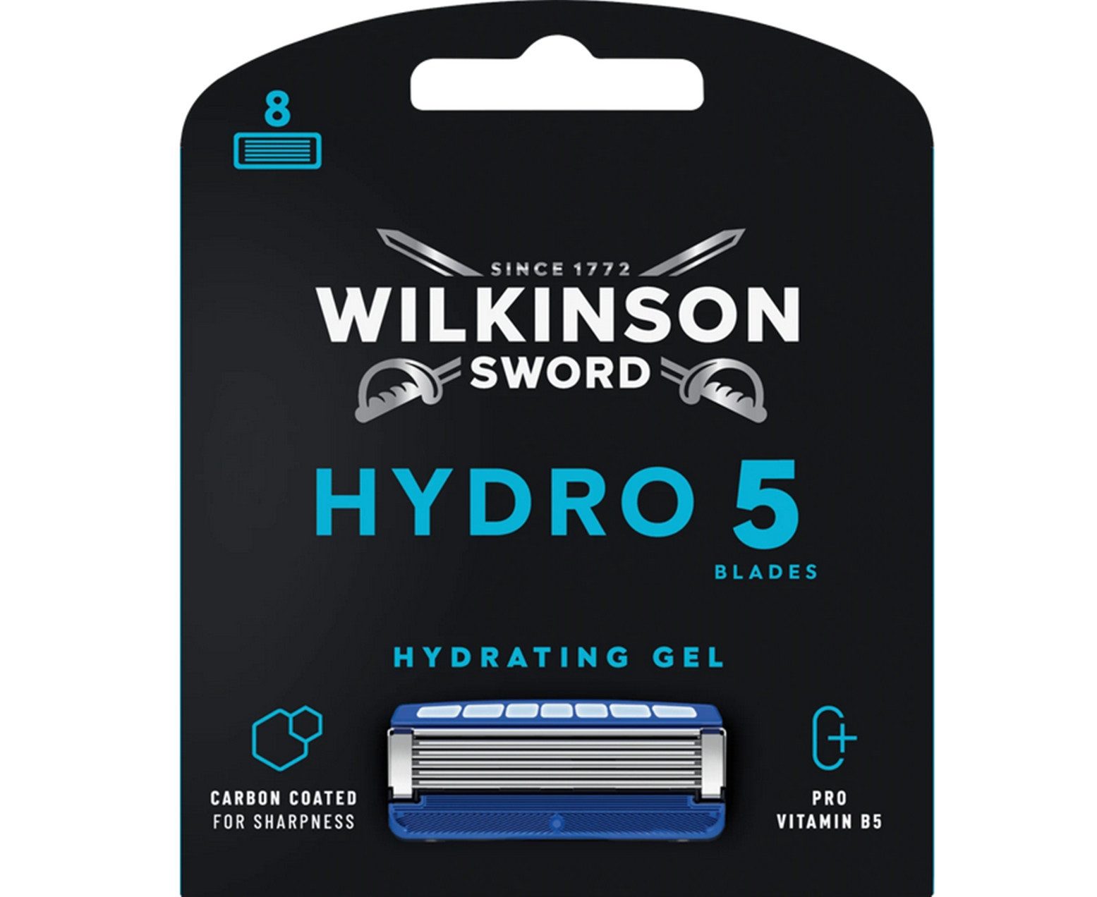Wilkinson Rasierklingen Hydro 5, 8-tlg.