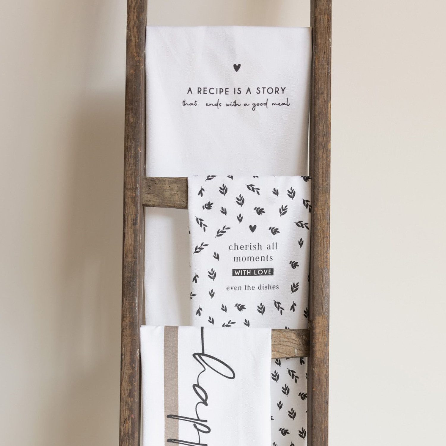 Bastion Collections Geschirrtuch White Kitchen Love günstig online kaufen