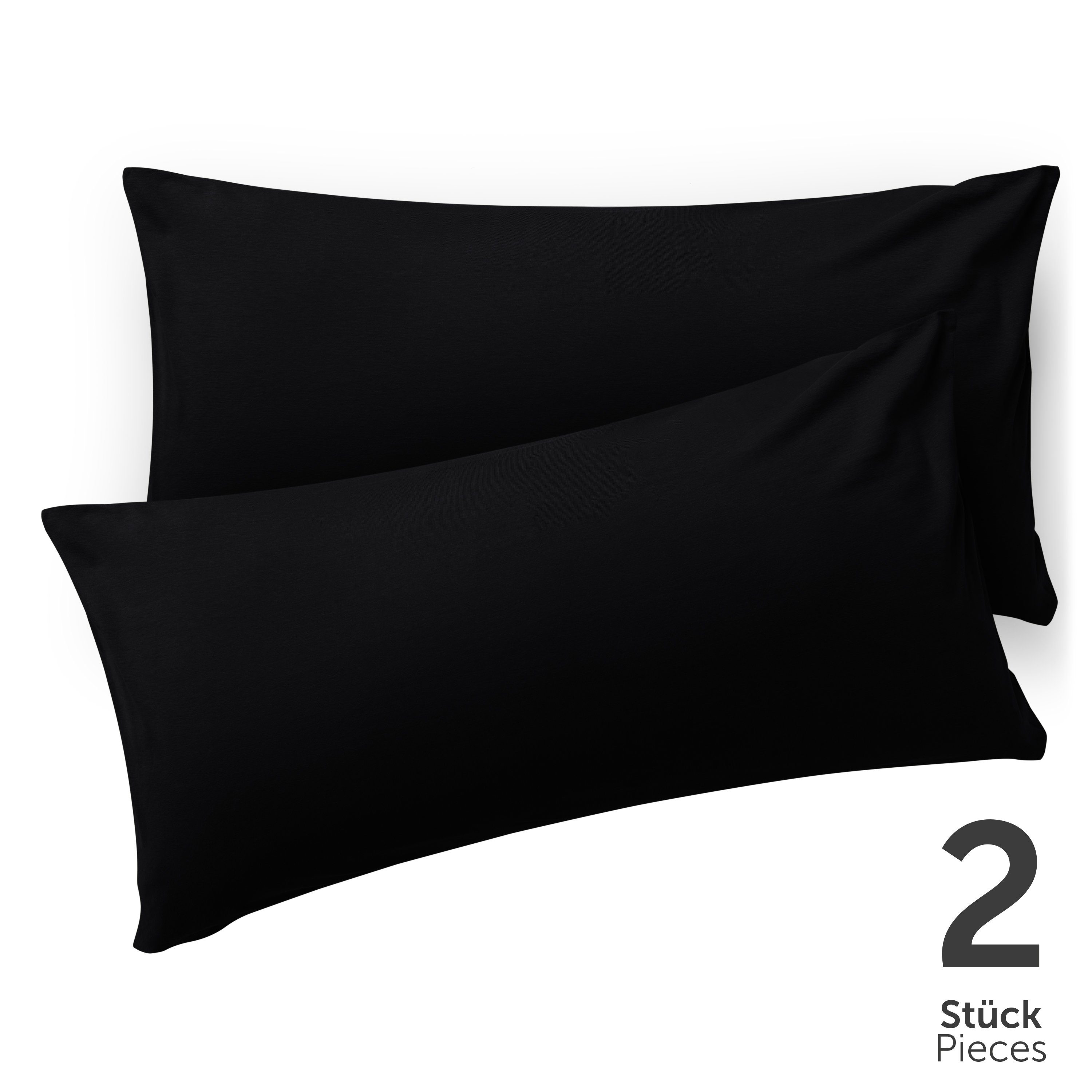 Blumtal Kissenbezug Premium - Superweicher Mikrofaser, (2 Stück), 120 GSM, knitterfreie
