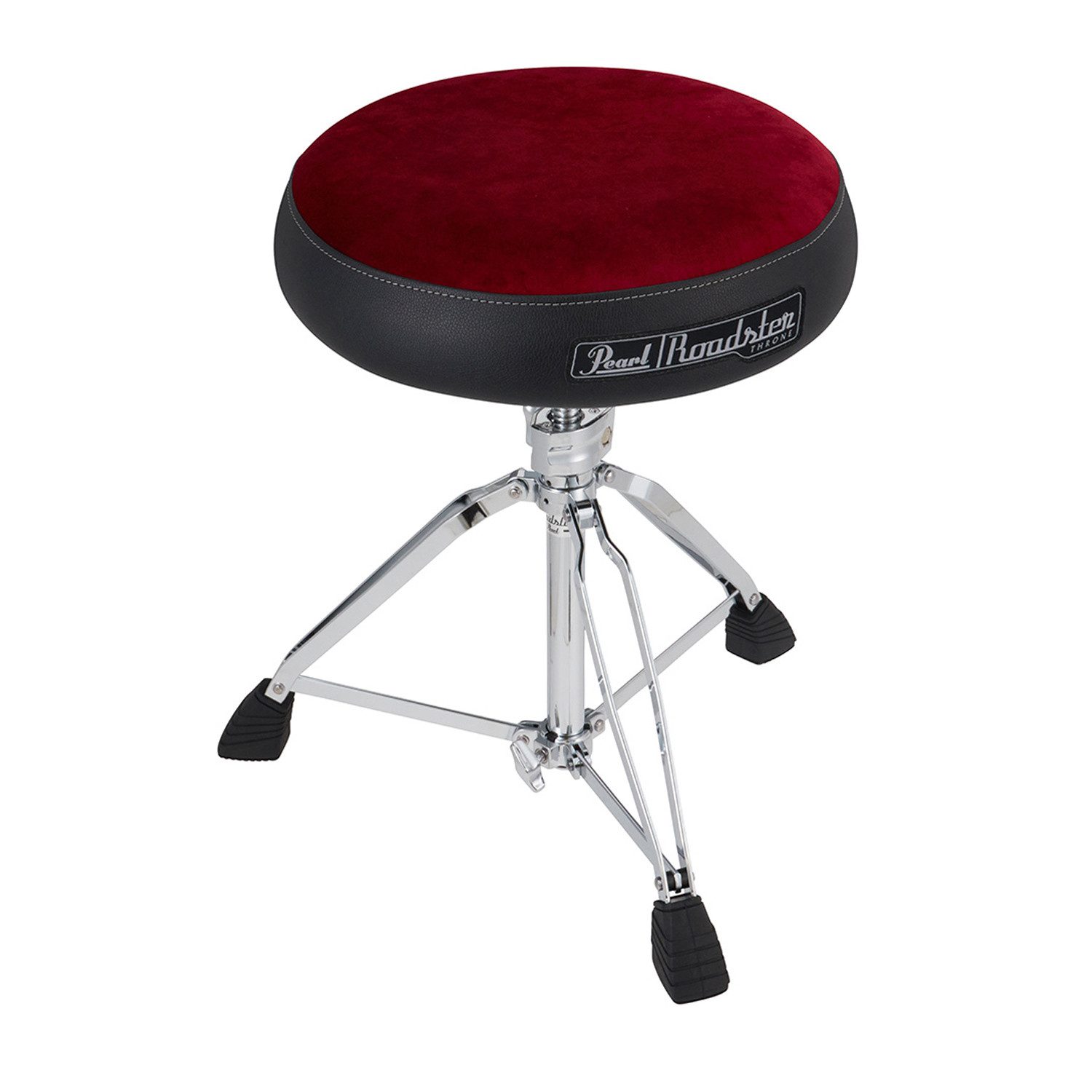 Pearl Drums Schlagzeug Pearl Schlagzeughocker D-1500RST Roadster Rot,Schlagzeug, Schlagzeughocker, Schlagzeughocker