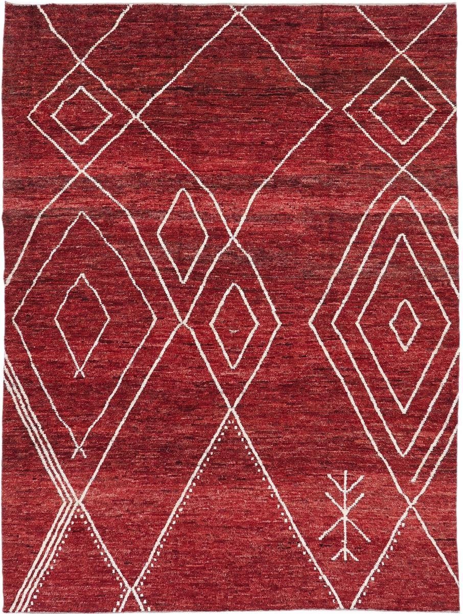 Orientteppich Berber Maroccan Atlas 309x413 Handgeknüpfter Moderner Orientteppich, Nain Trading, rechteckig, Höhe: 20 mm | Kurzflor-Teppiche
