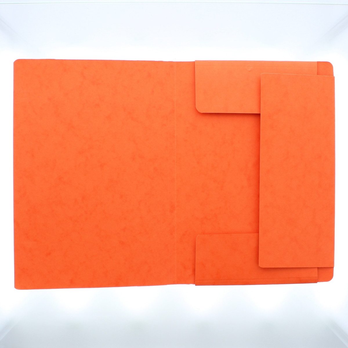 Fächermappe Eckspannmappe A4 orange (25 Stück)