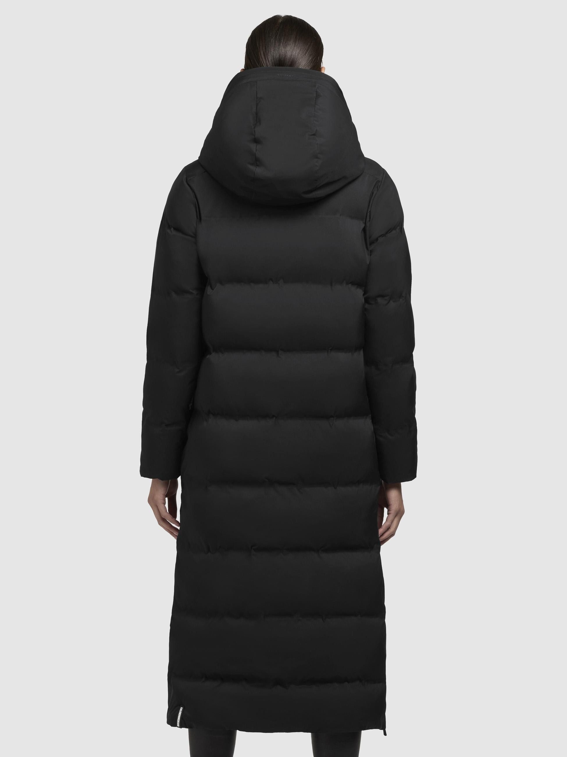 khujo Steppmantel Mayla2-YM Warmer Damen Wintermantel mit großer Kapuze