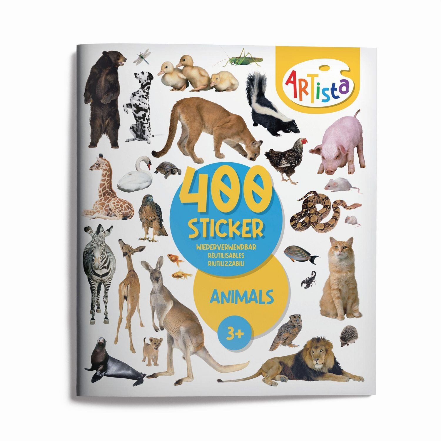 ARTISTA Sticker Artista - Stickerbuch Tiere