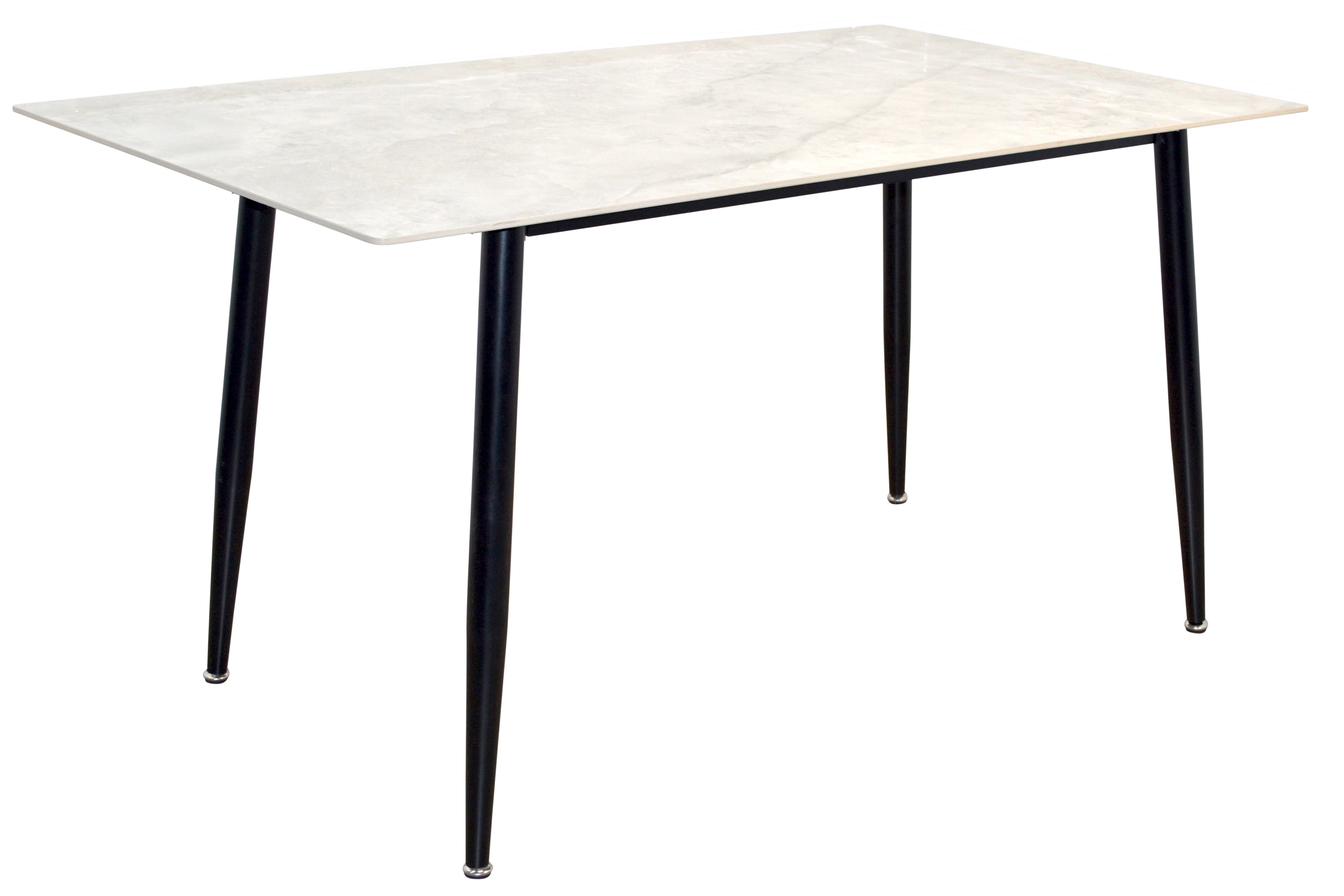 moebel-direkt-online Esstisch mit großer Steinplatte 140x80 cm, Tischplatte günstig online kaufen