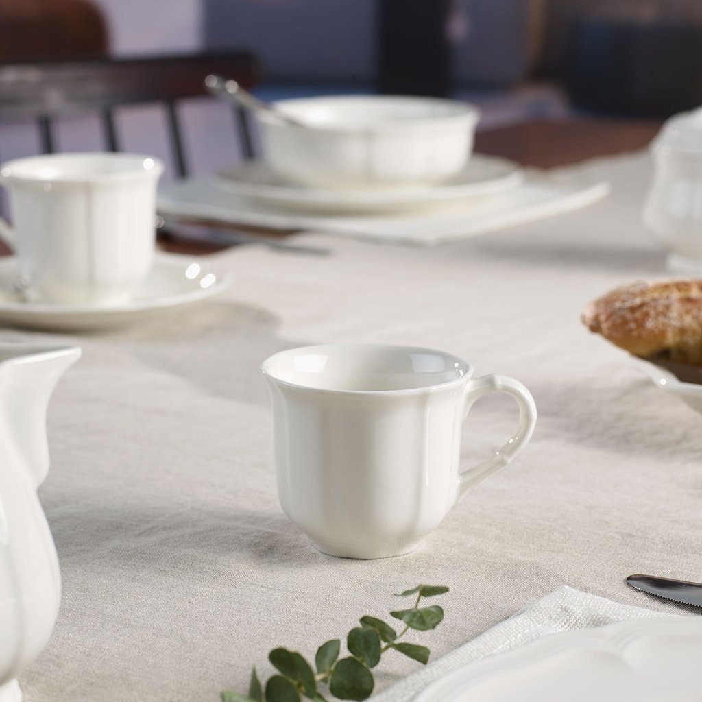 Villeroy & Boch Espressotasse Manoir Mokka-/Espressotasse, 1-tlg., Porzellan, Premium Porcelain, mikrow.- & spülm.sicher, Made in Germany