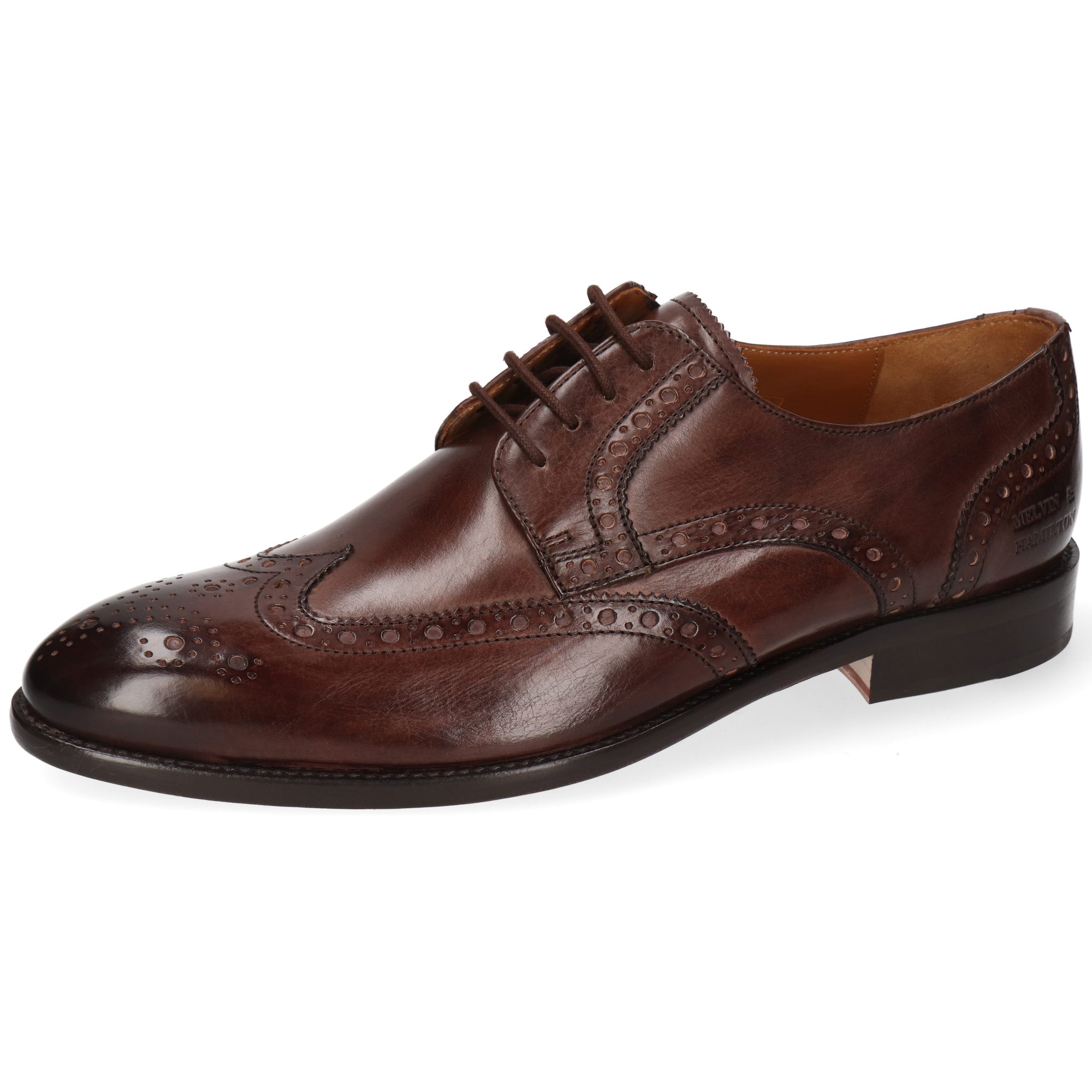 Bobby 5 Leder-Derby Schuhe für Herren Schnürschuh