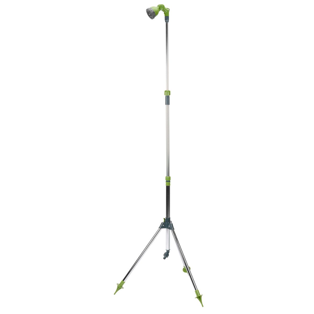 Kinzo Duschsystem Kinzo Gartendusche mit Stativ - Verstellbar bis 220 cm, Höhe 56 cm