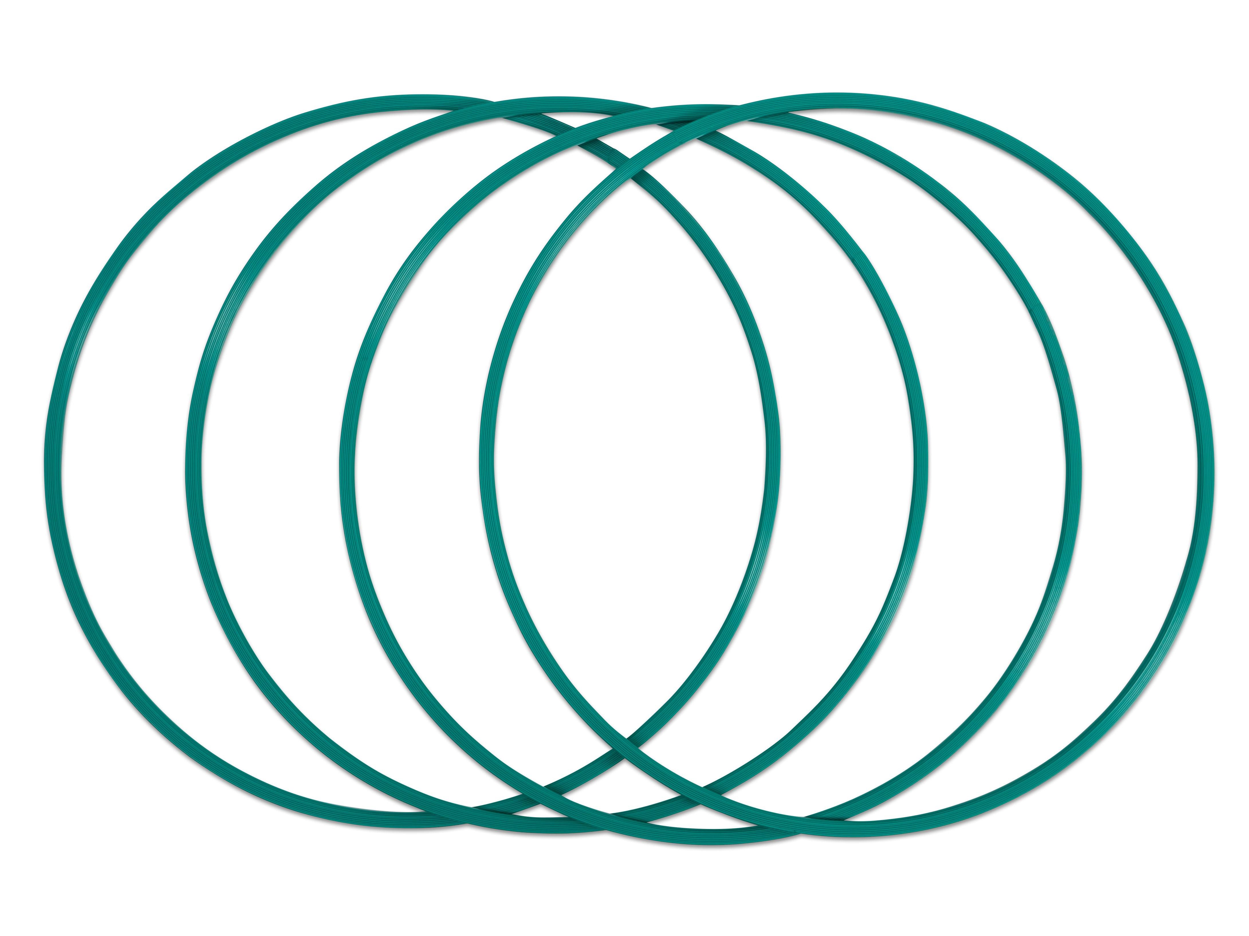 Betzold Hula-Hoop-Reifen Wettkampf-Gymnastikreifen mit FIG-Profil, 4 Stück (4-tlg)