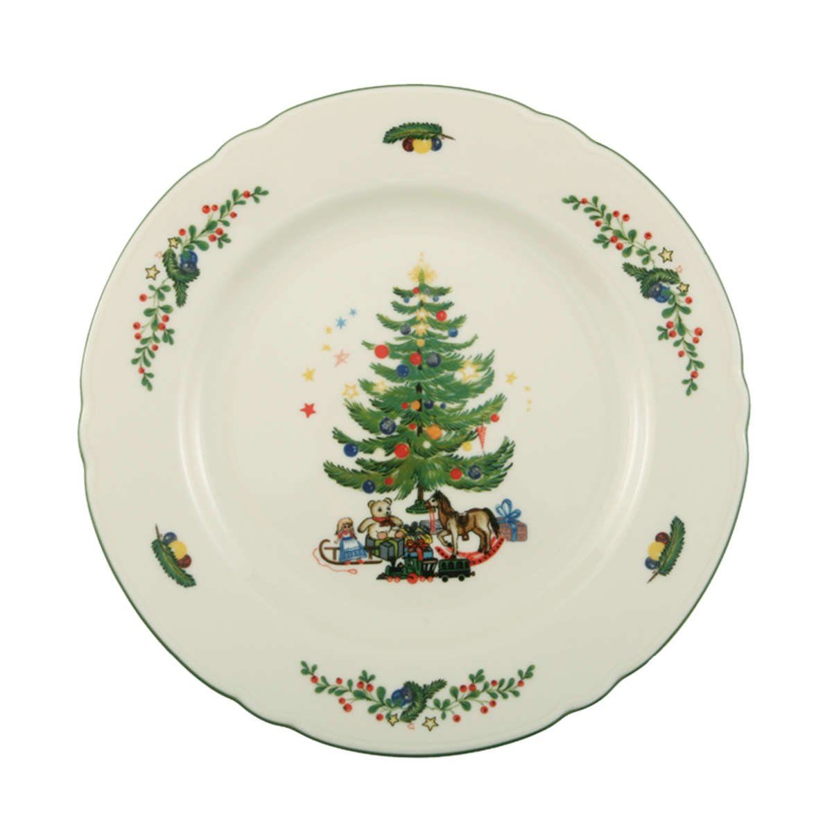 Frühstücksteller Marie-Luise Weihnachten Weihnachtsgeschirr