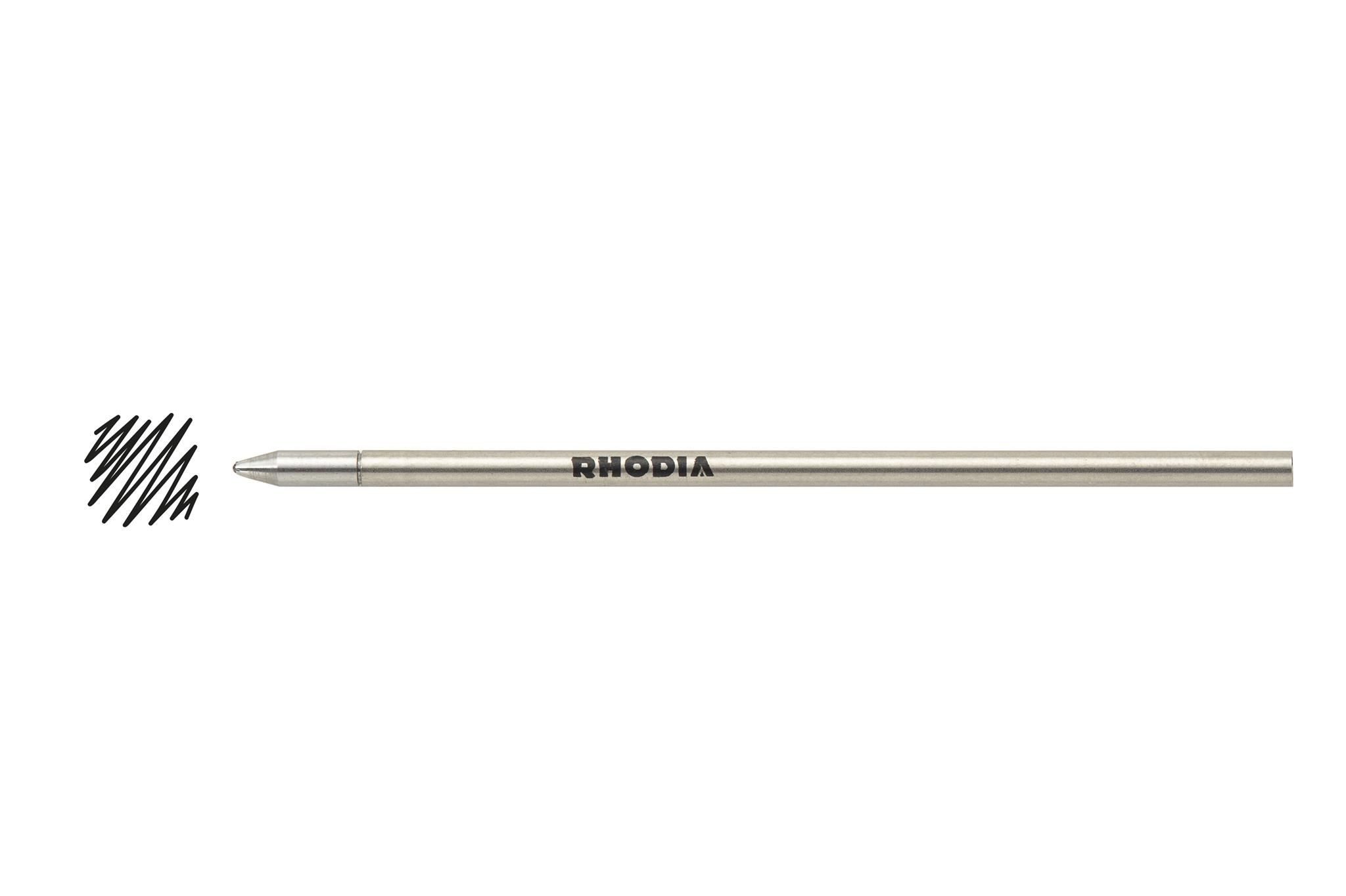 Rhodia Kugelschreibermine Rhodia Rhodia 9283C - Ersatzmine Rhodia Script für Multi Pen, 0,5 mm