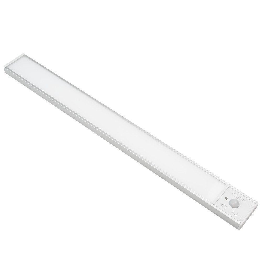 LUXULA LED Unterbauleuchte LUXULA LED Unterbauleuchte 40 cm 3 W CCT einstellbar Silber, LED fest integriert, Farbwechsler