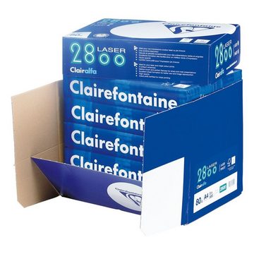 CLAIREFONTAINE Druckerpapier 2800, Format DIN A4, 80 g/m², 172 CIE, 500 Blatt