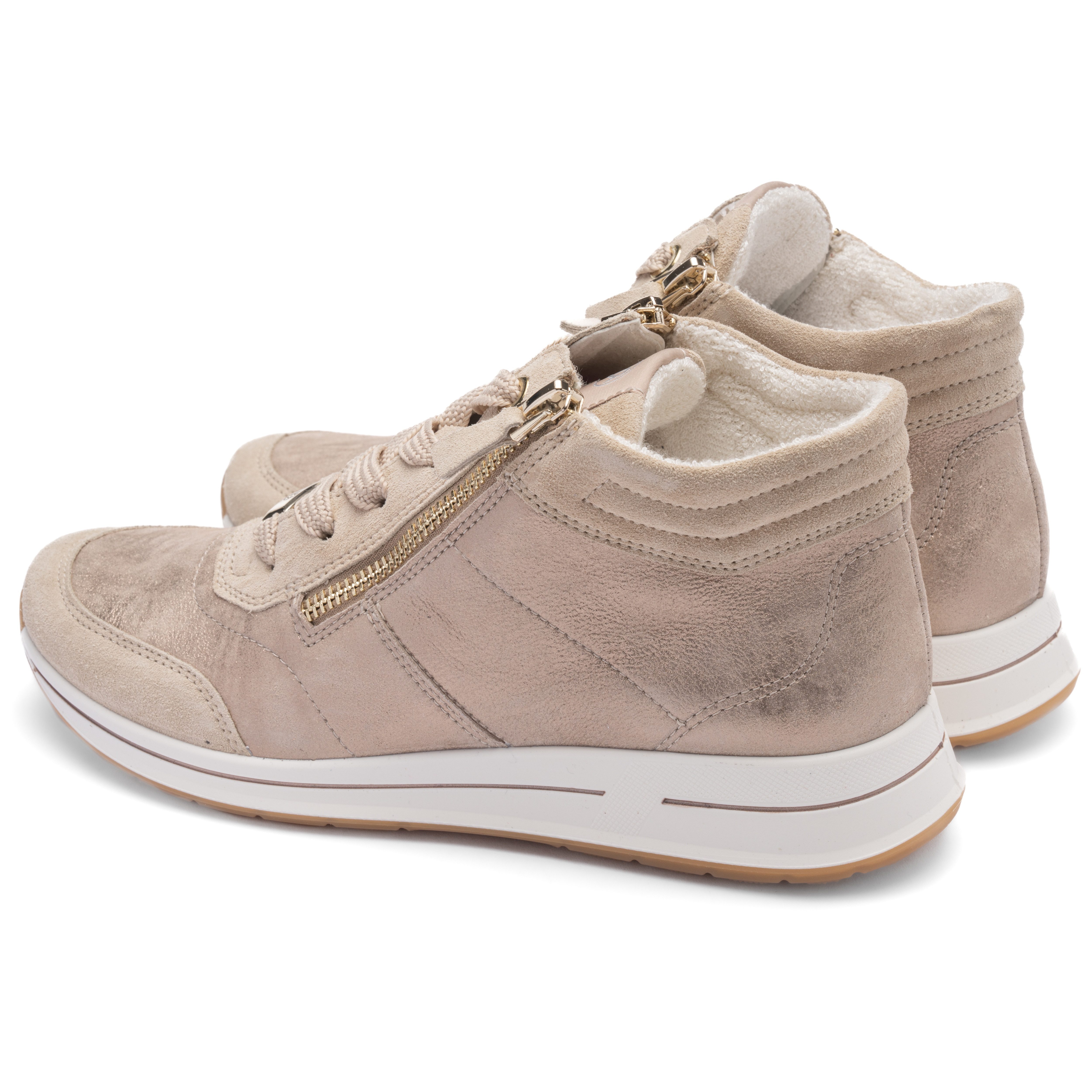 Ara OSAKA Schnürboots, High Top-Sneaker, Schnürschuh, Freitzeitschuh in Komfortweite G