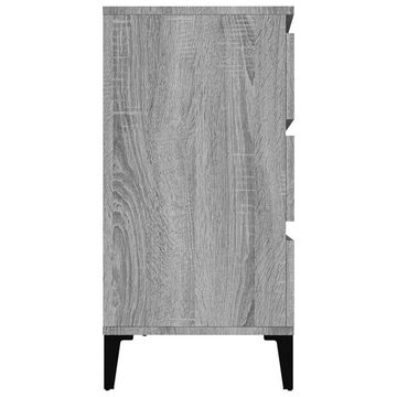 vidaXL Sideboard Sideboard Grau Sonoma 60x35x70 cm Holzwerkstoff (1 St)