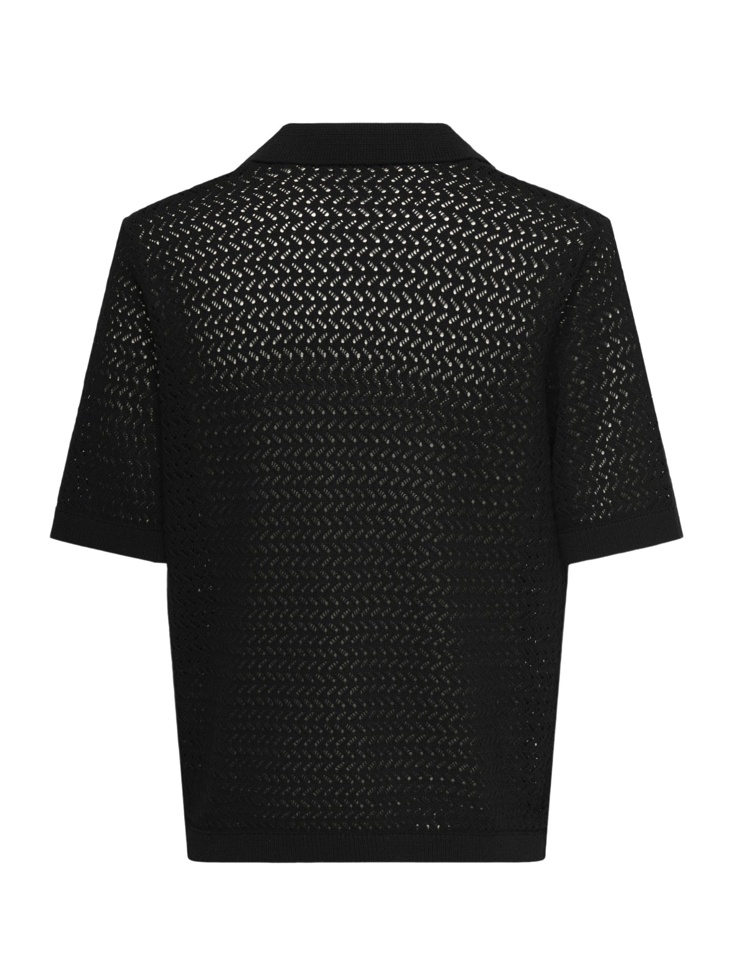 ONLY & SONS Strickpullover 2026-2 SPRING schwarz,Casual,Baumwolle,Strukturiert,Polokragen,Kurz,Regular Fit